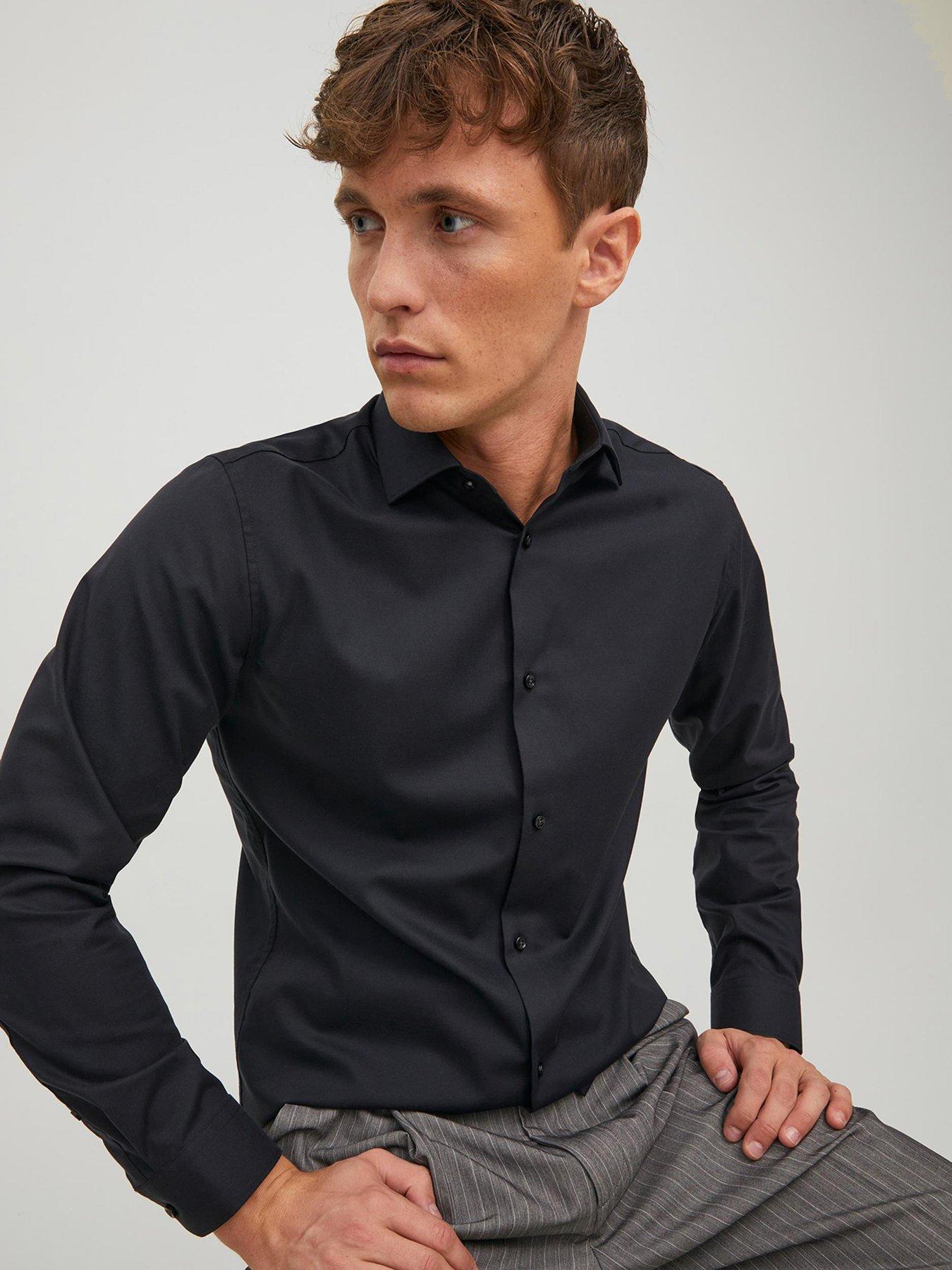 jack-jones-smart-long-sleeve-non-iron-shirt-black