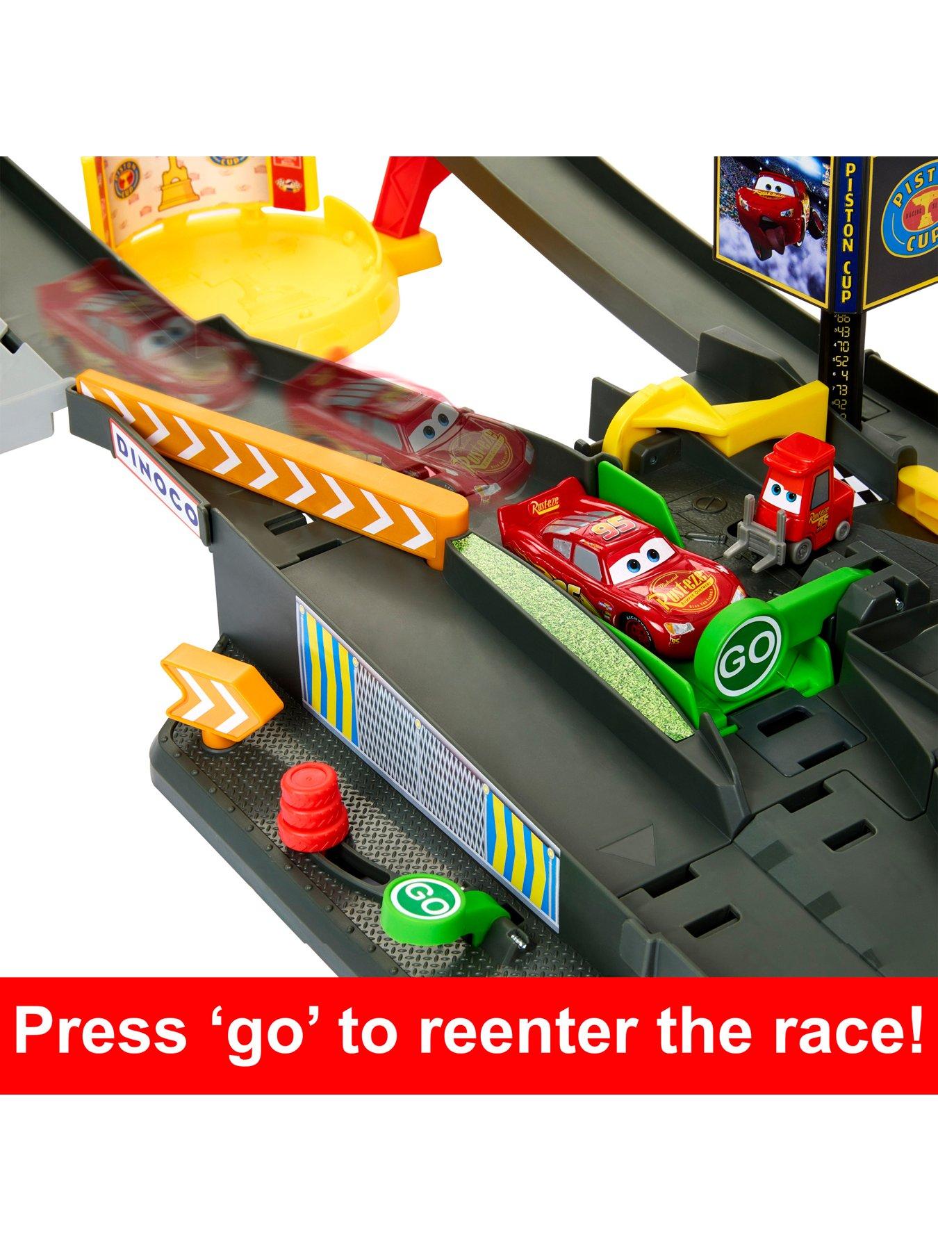 Disney cars race store track toy