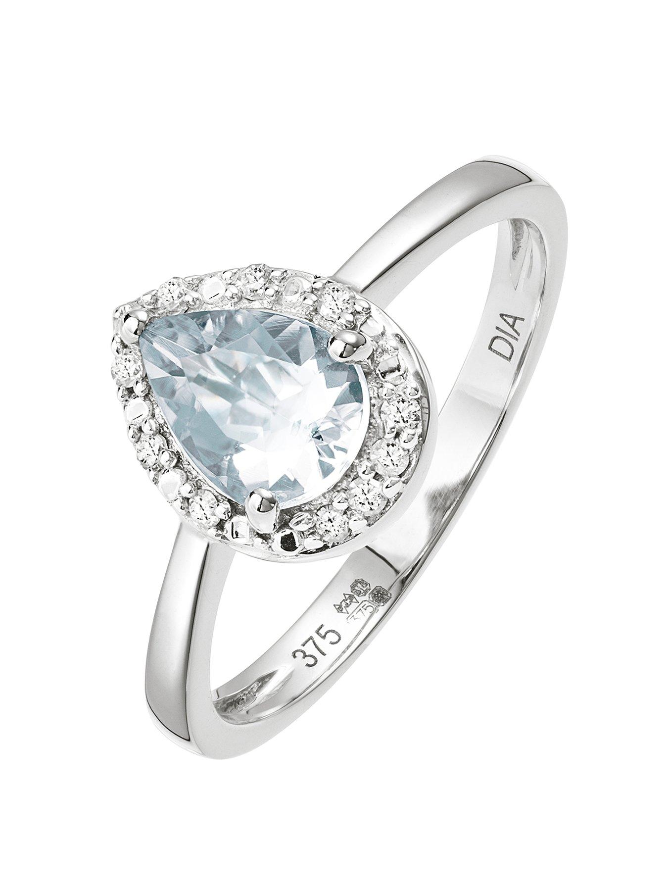 Aquamarine on sale ring beaverbrooks