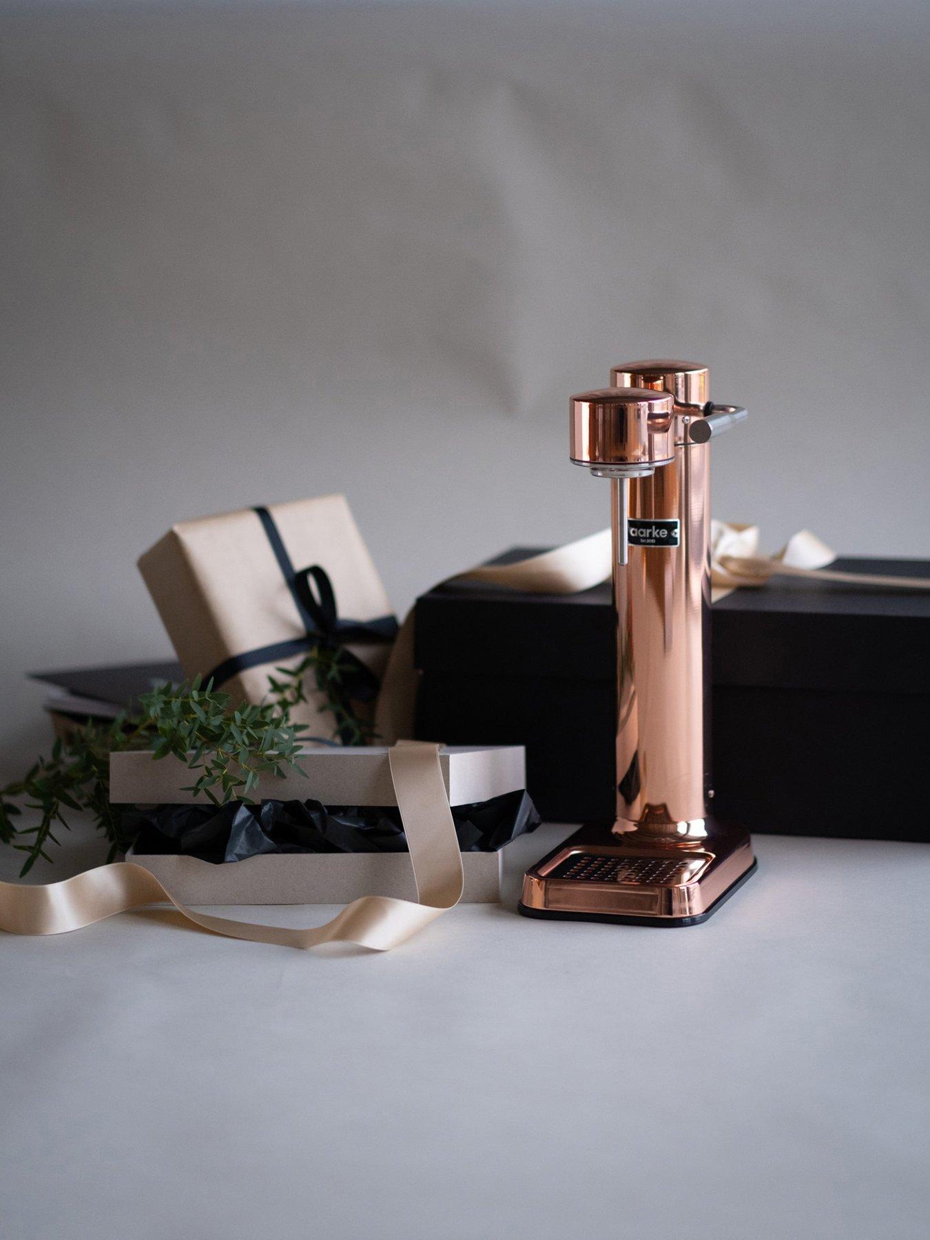  image of aarke-carbonator-3-copper-sparkling-water-maker-amp-co2-gas-cylinder