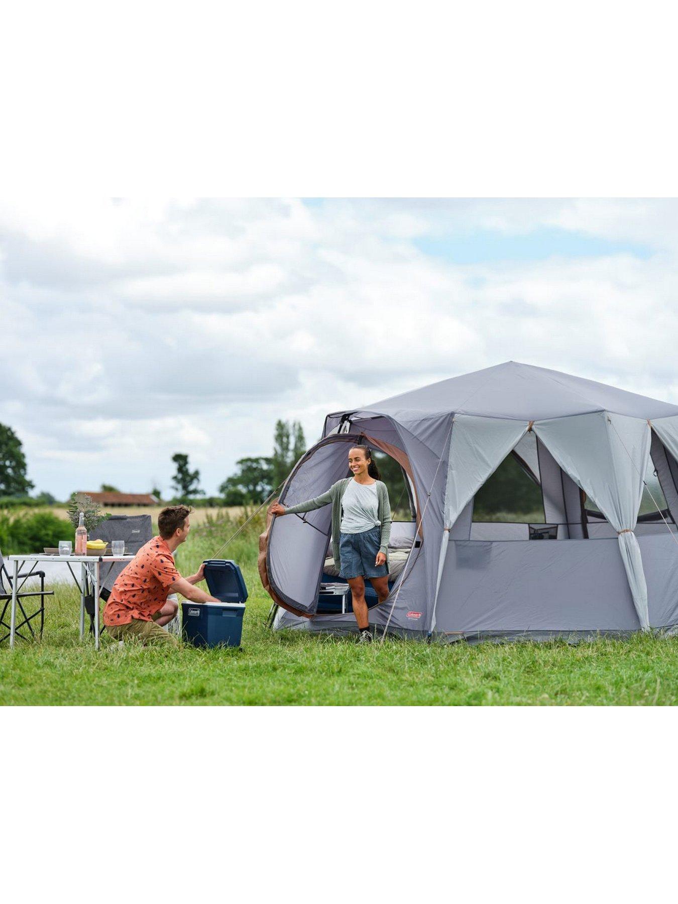 Image 4 of 7 of Coleman Cortes Octagon 8 Person Tent - Grey