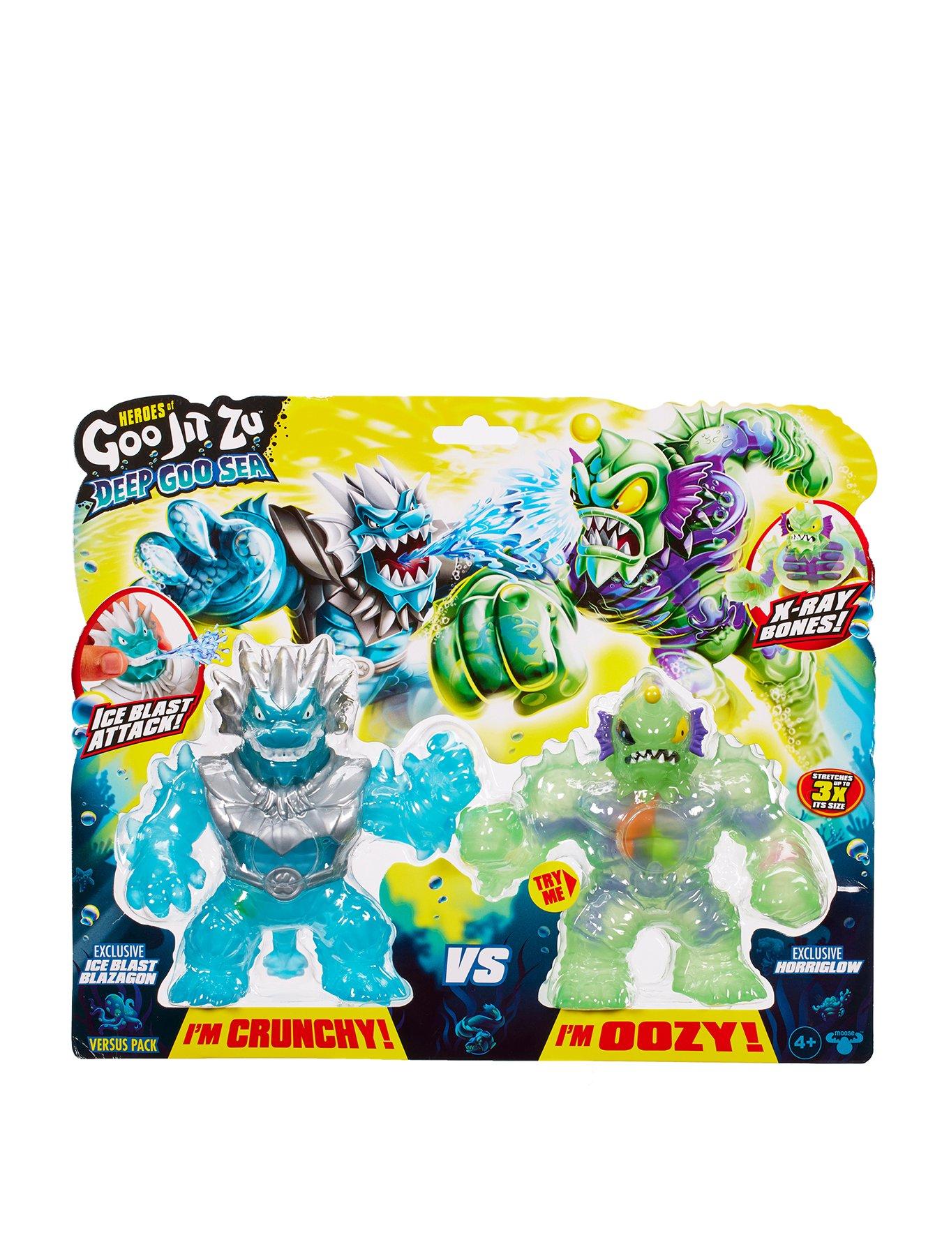 Heroes of Goo Jit Zu Deep Goo Sea Verses Pack Blazagon V Horriglow
