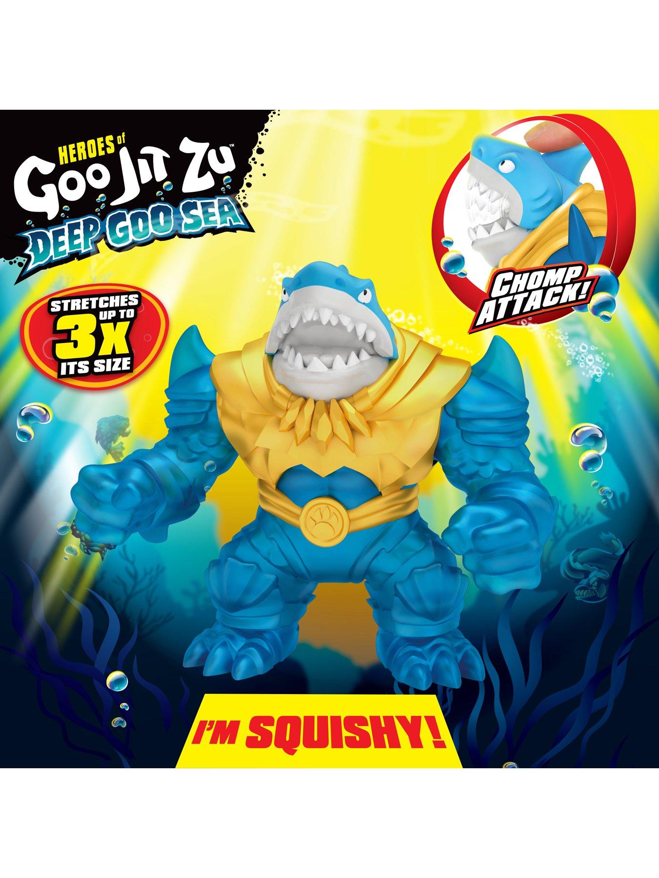 Heroes of Goo Jit Zu Action Figure, 1-Pack Thrash the Shark