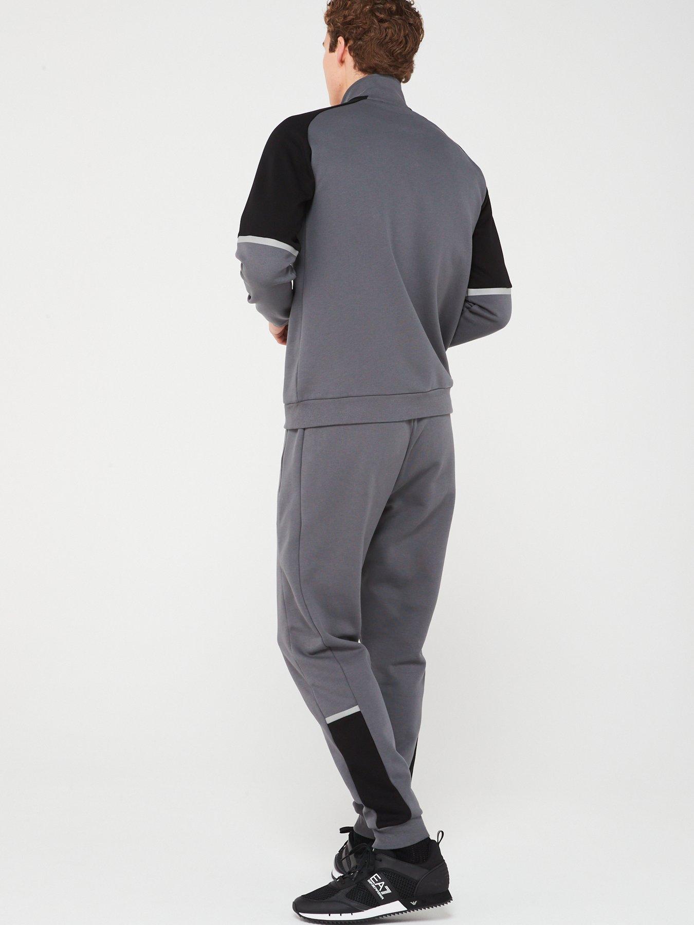 EA7 Emporio Armani Contrast Panel Tracksuit