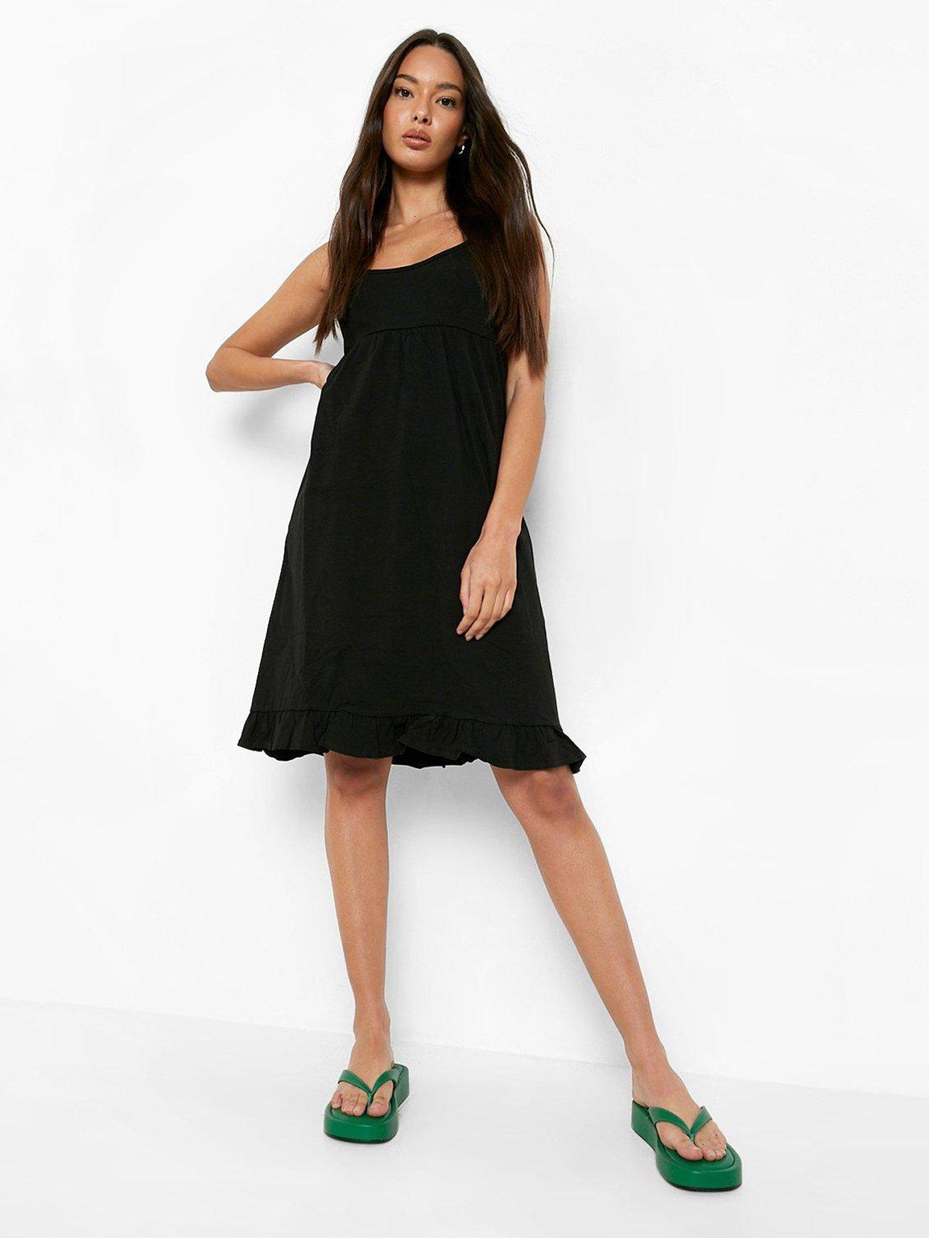 Strappy smock cheap dress