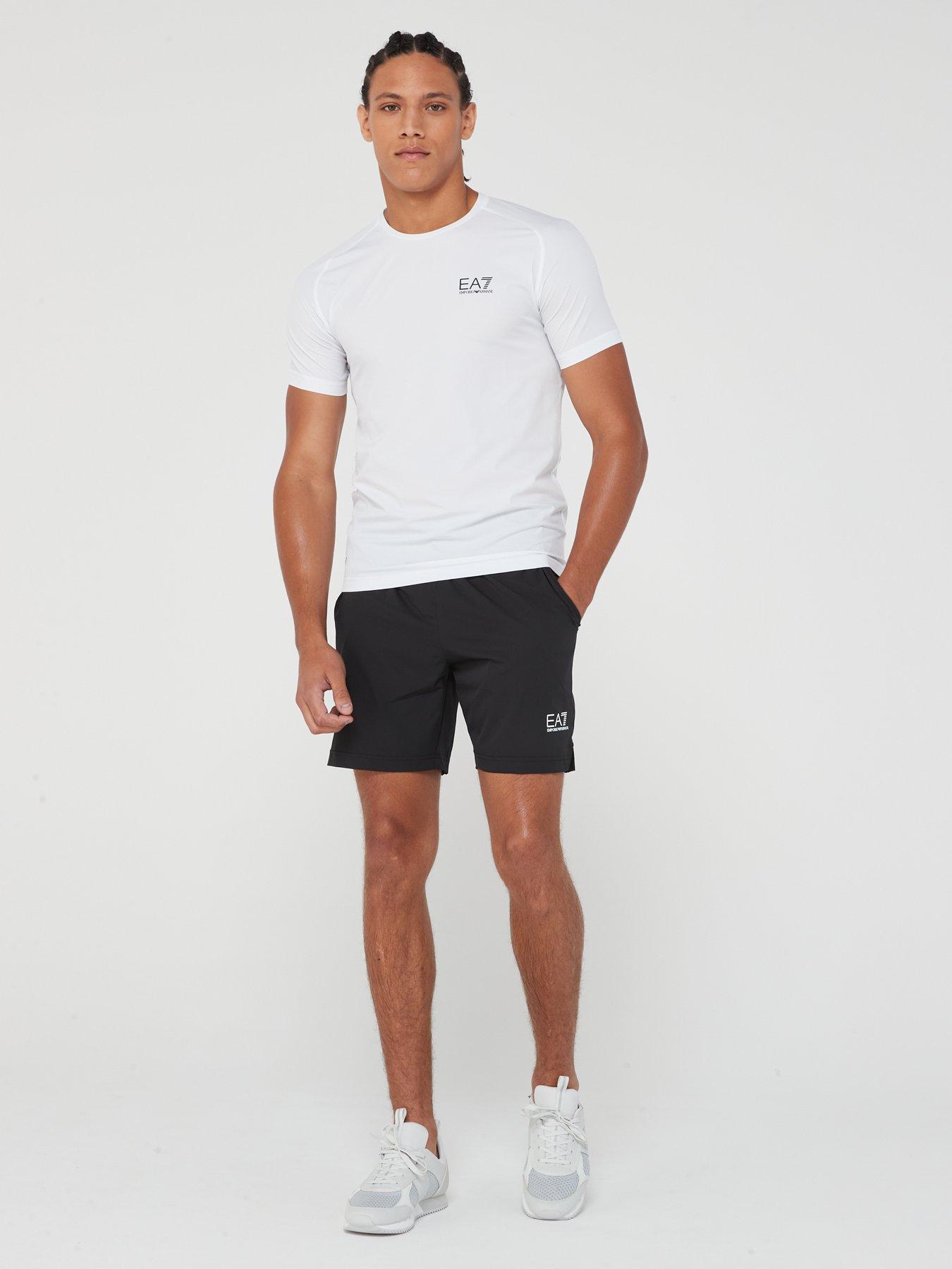 ea7-emporio-armani-ventus-t-shirt-amp-shorts-training-travel-kit-whiteblack