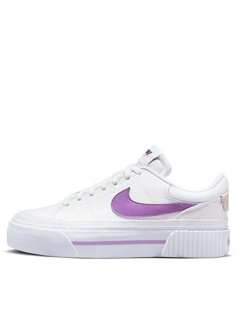 nike-court-legacy-lift-trainers--nbspwhitered