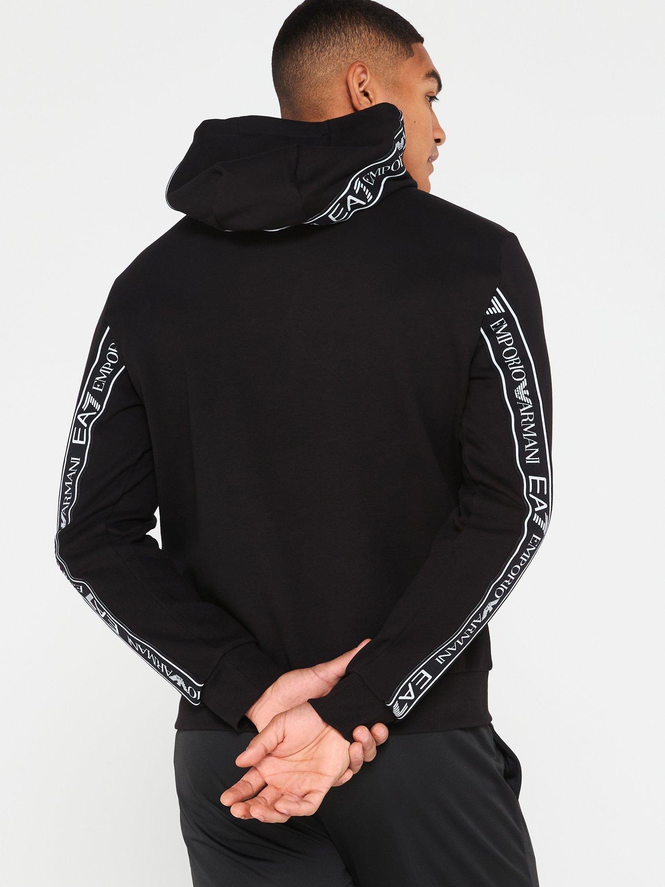 Black ea7 outlet hoodie