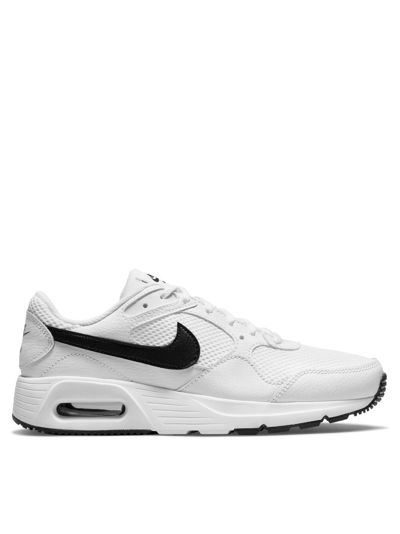Nike Air Max SC Trainers - White/Black | littlewoods.com