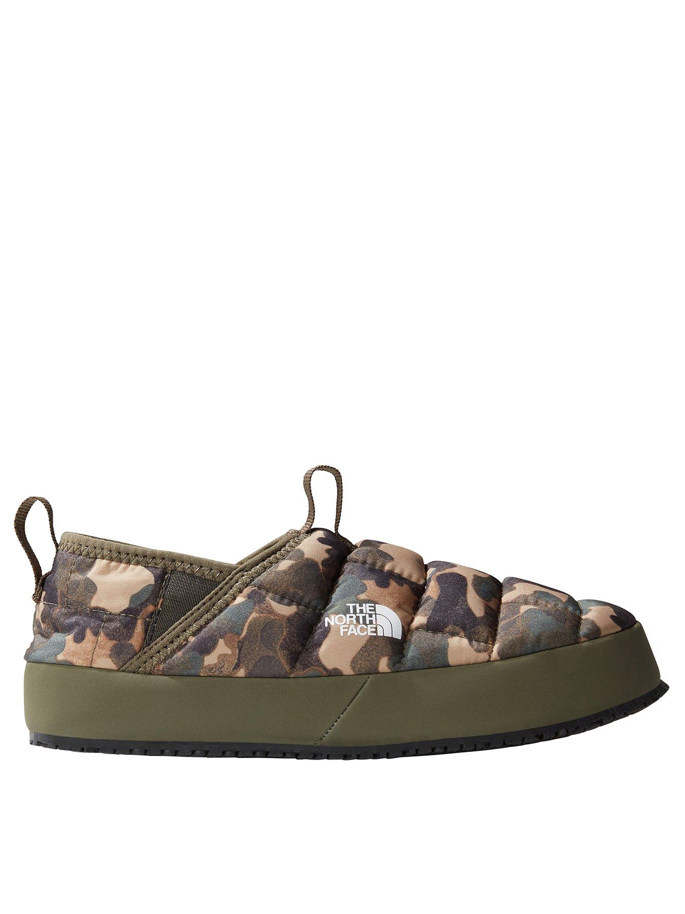 North face camo on sale slippers