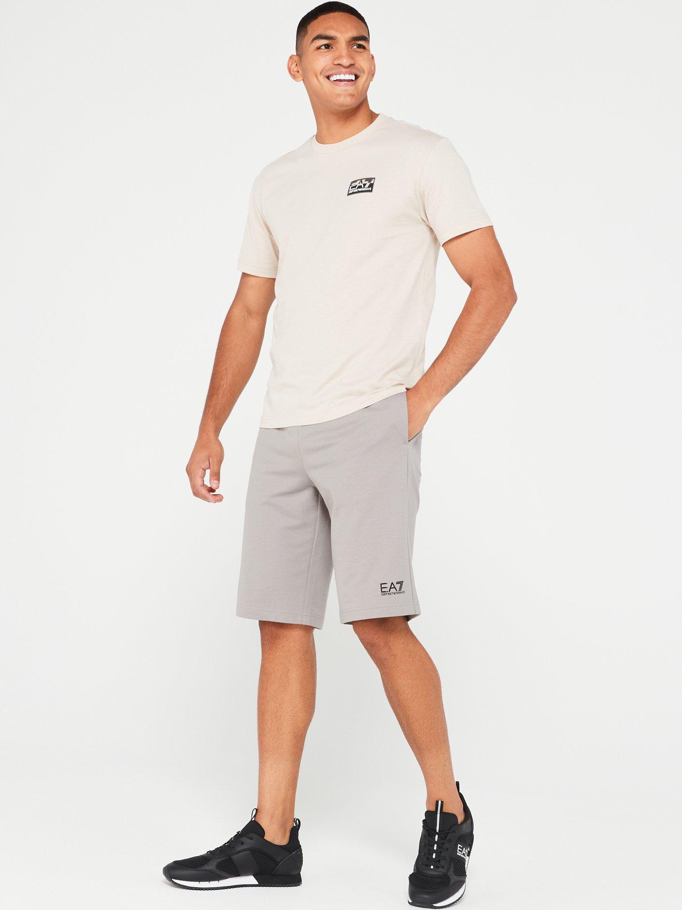 Ea7 deals grey shorts