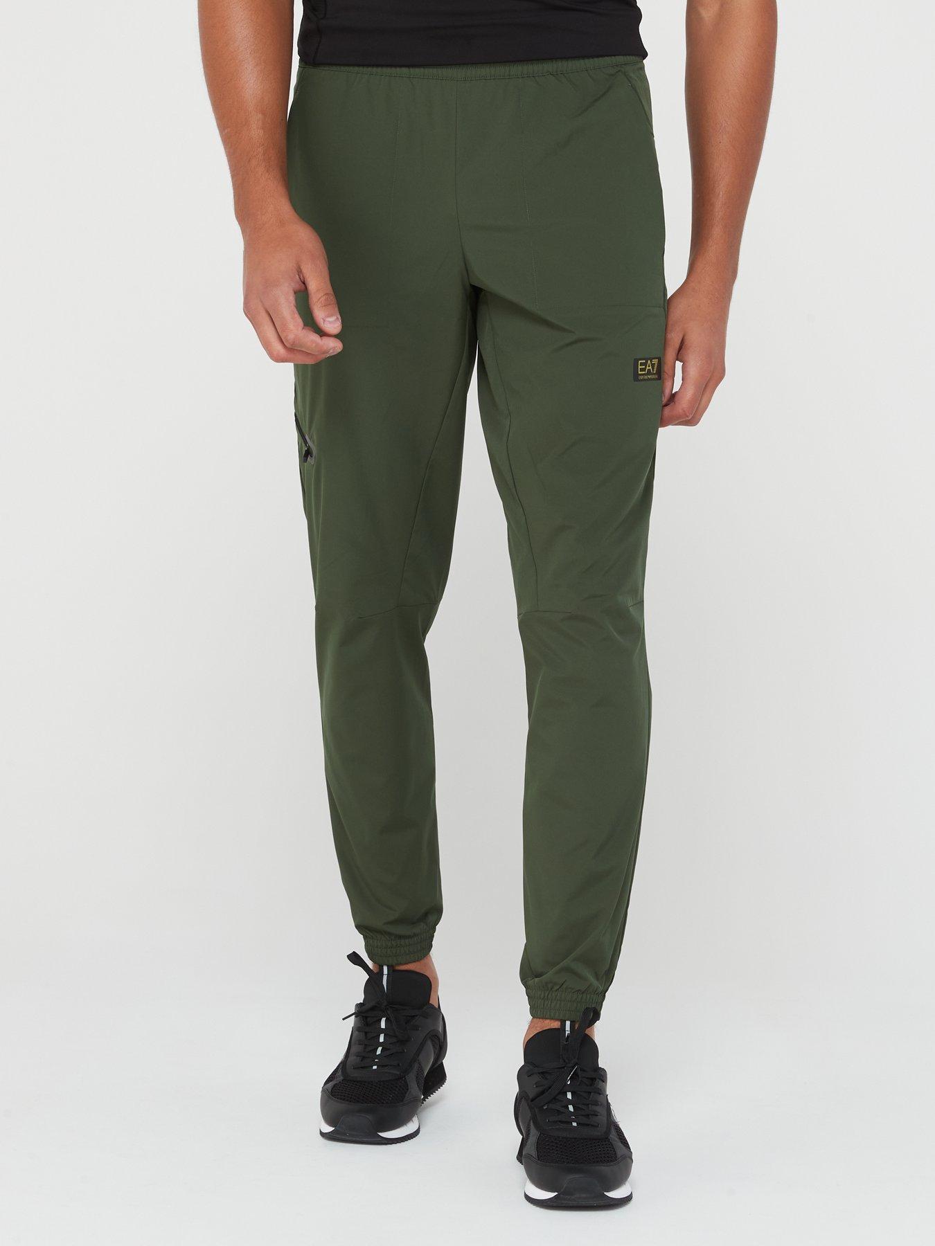 EA7 Emporio Armani Ventus Cuffed Track Pant - Grey