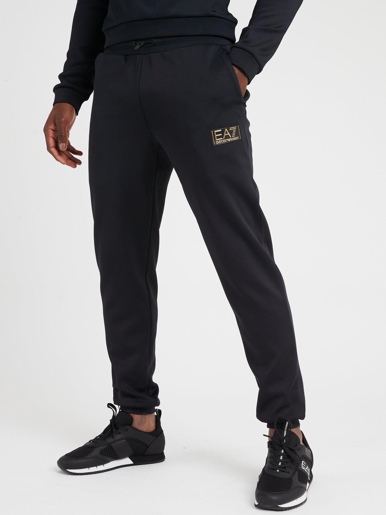 Ea7 joggers shop black