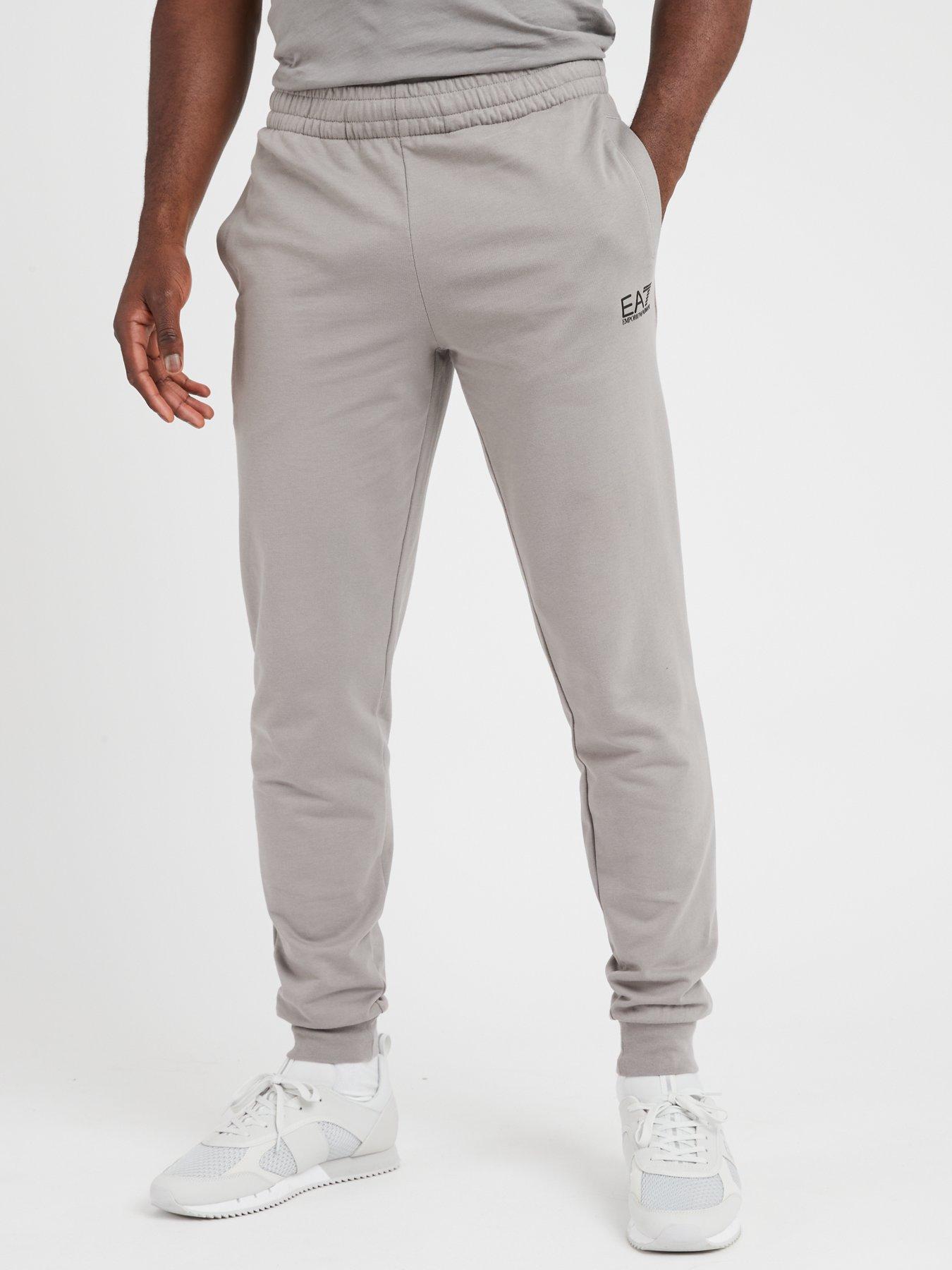 Armani tracksuit store bottoms grey