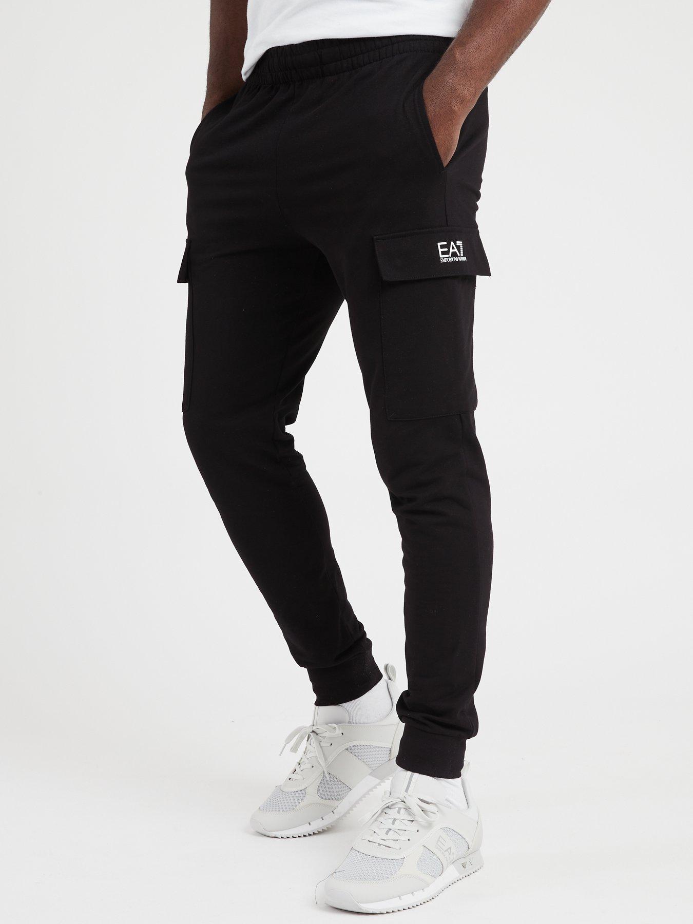 EA7 Emporio Armani Ventus Cuffed Track Pant - Grey