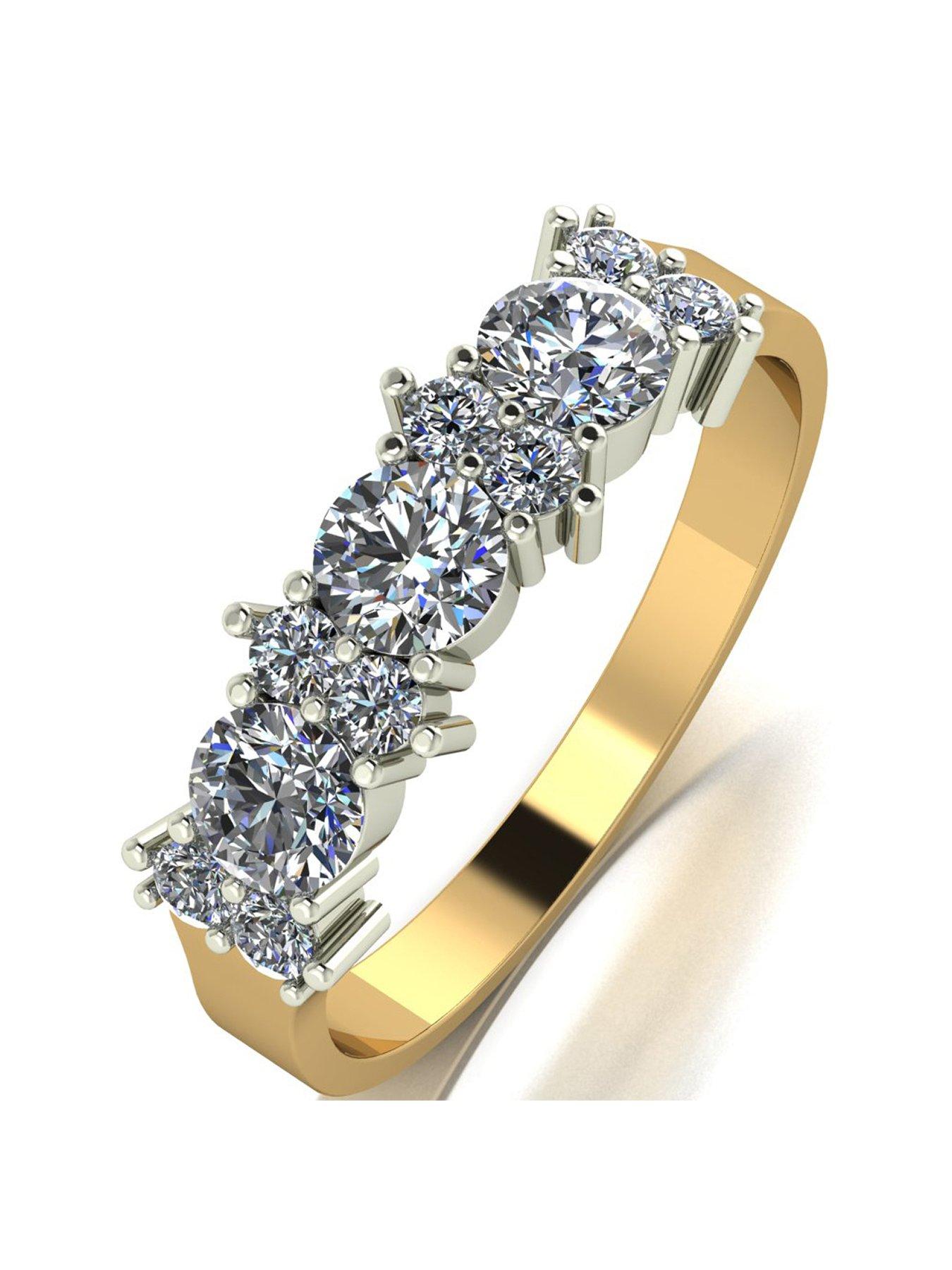 moissanite-9ct-gold-100ct-total-eternity-ring