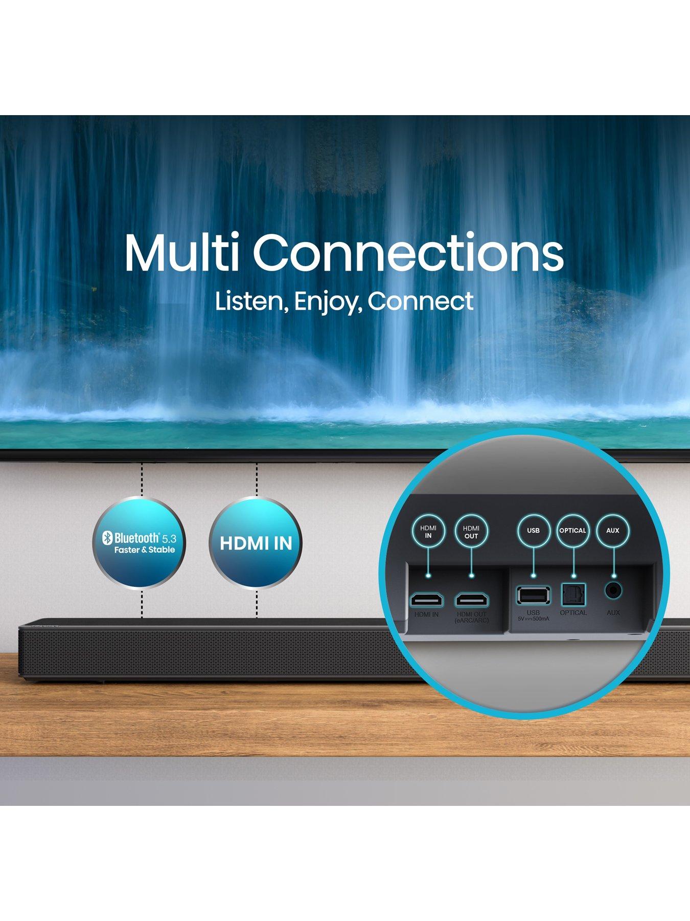  image of hisense-ax3120g-312-channel-360w-dolby-atmos-soundbar-with-wireless-subwoofer-and-up-firing-speakers