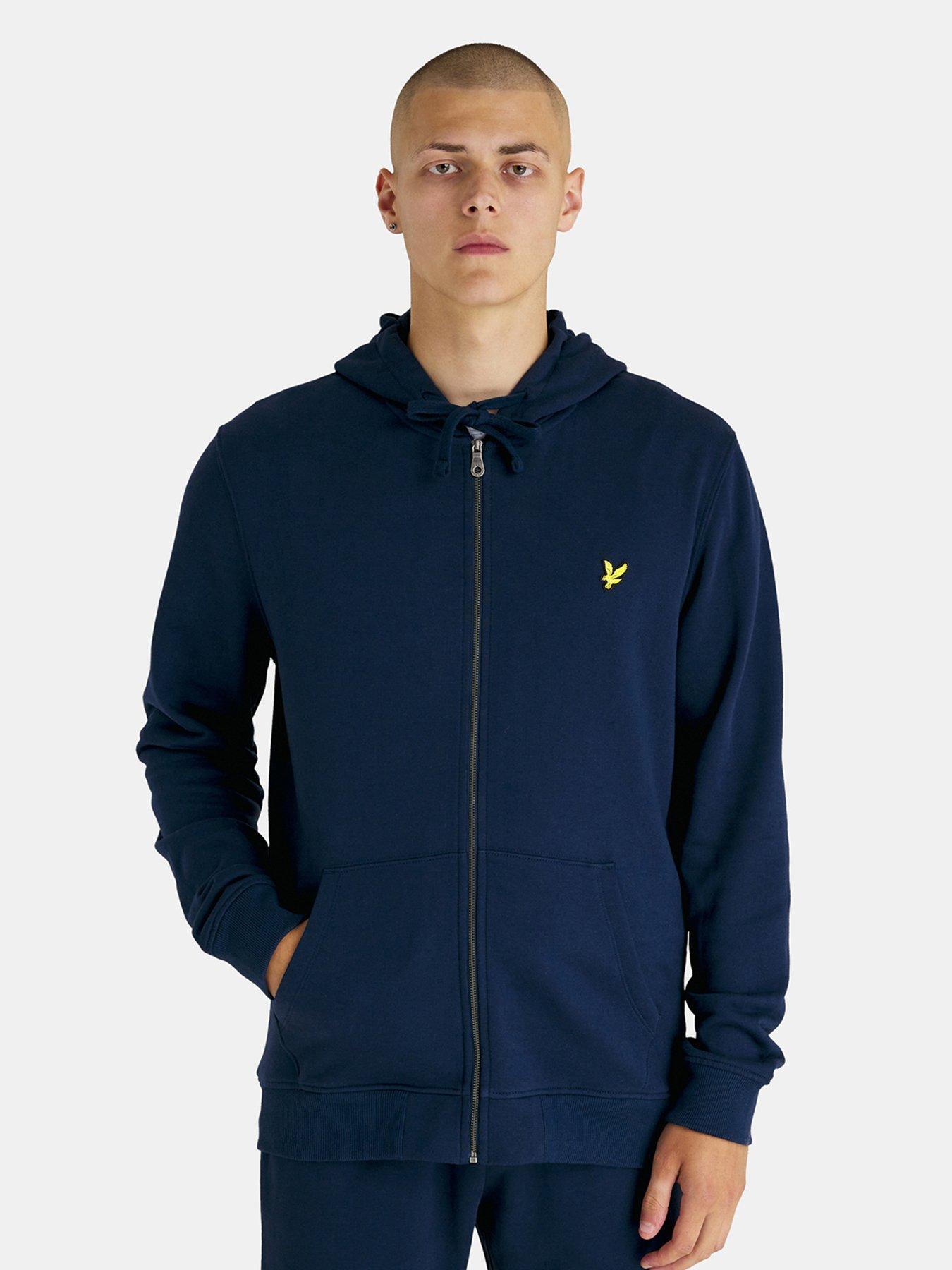 Lyle & Scott Lyle  &  Scott Zip Through Hoodie - Navy
