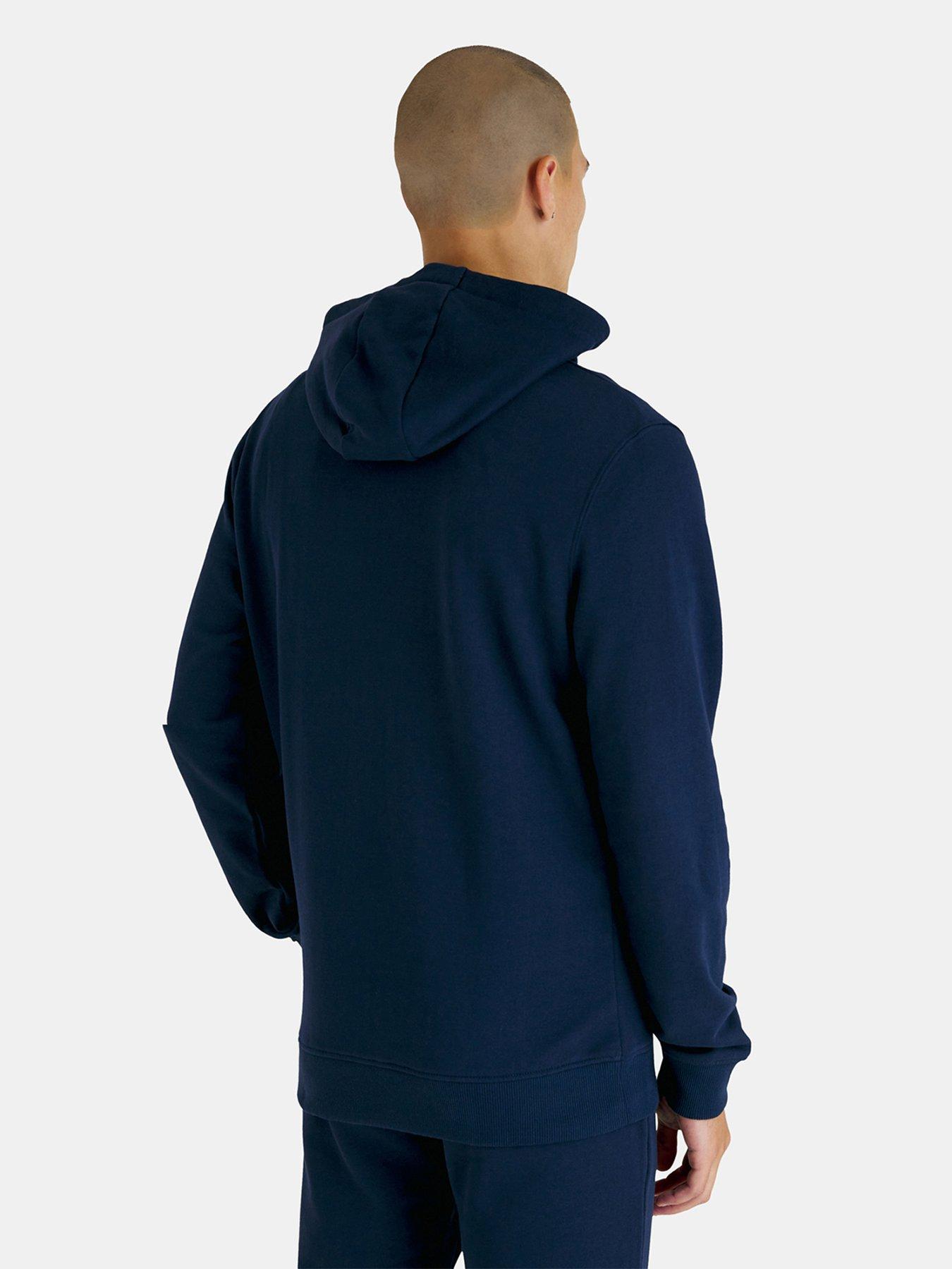 stillFront image of lyle-scott-lyle-amp-scott-zip-through-hoodie-navy