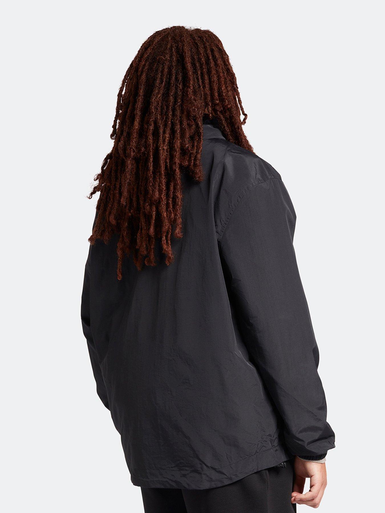  image of lyle-scott-lyle-amp-scott-big-amp-tall-zip-through-hooded-jacket-black
