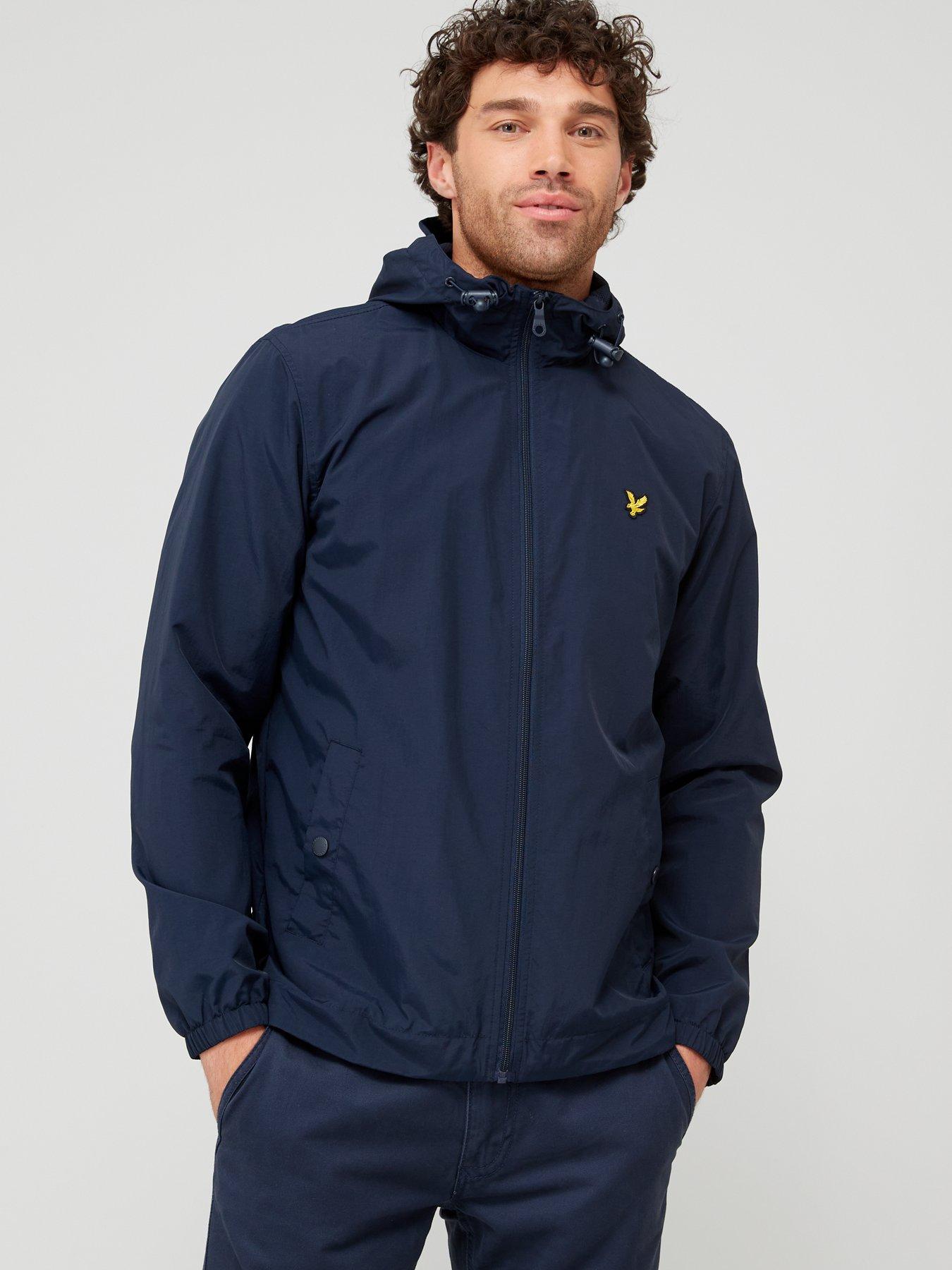 Image 5 of 5 of Lyle & Scott Zip Through Hooded Jacket - Navy