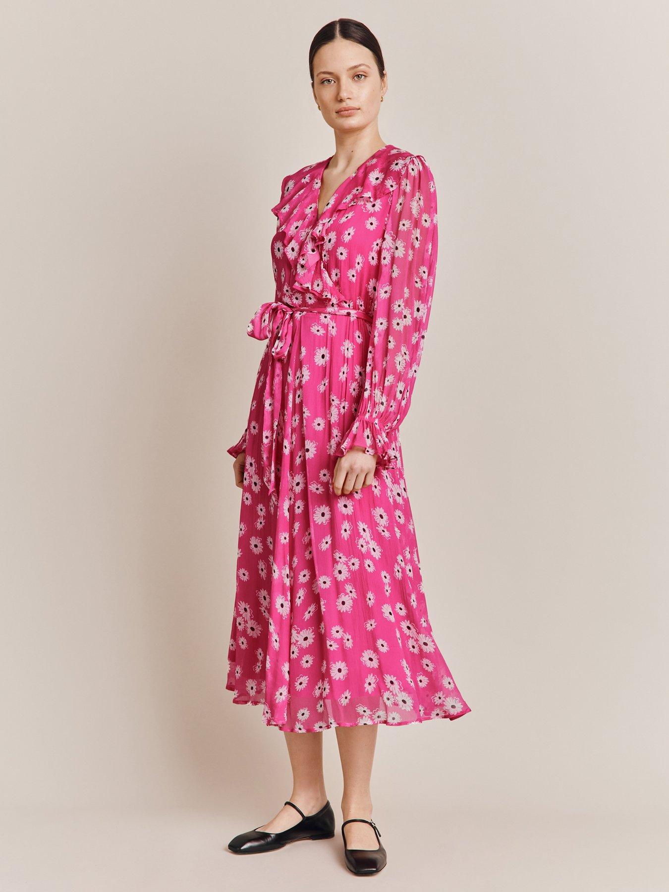 Ghost Su Dress - Pink | littlewoods.com