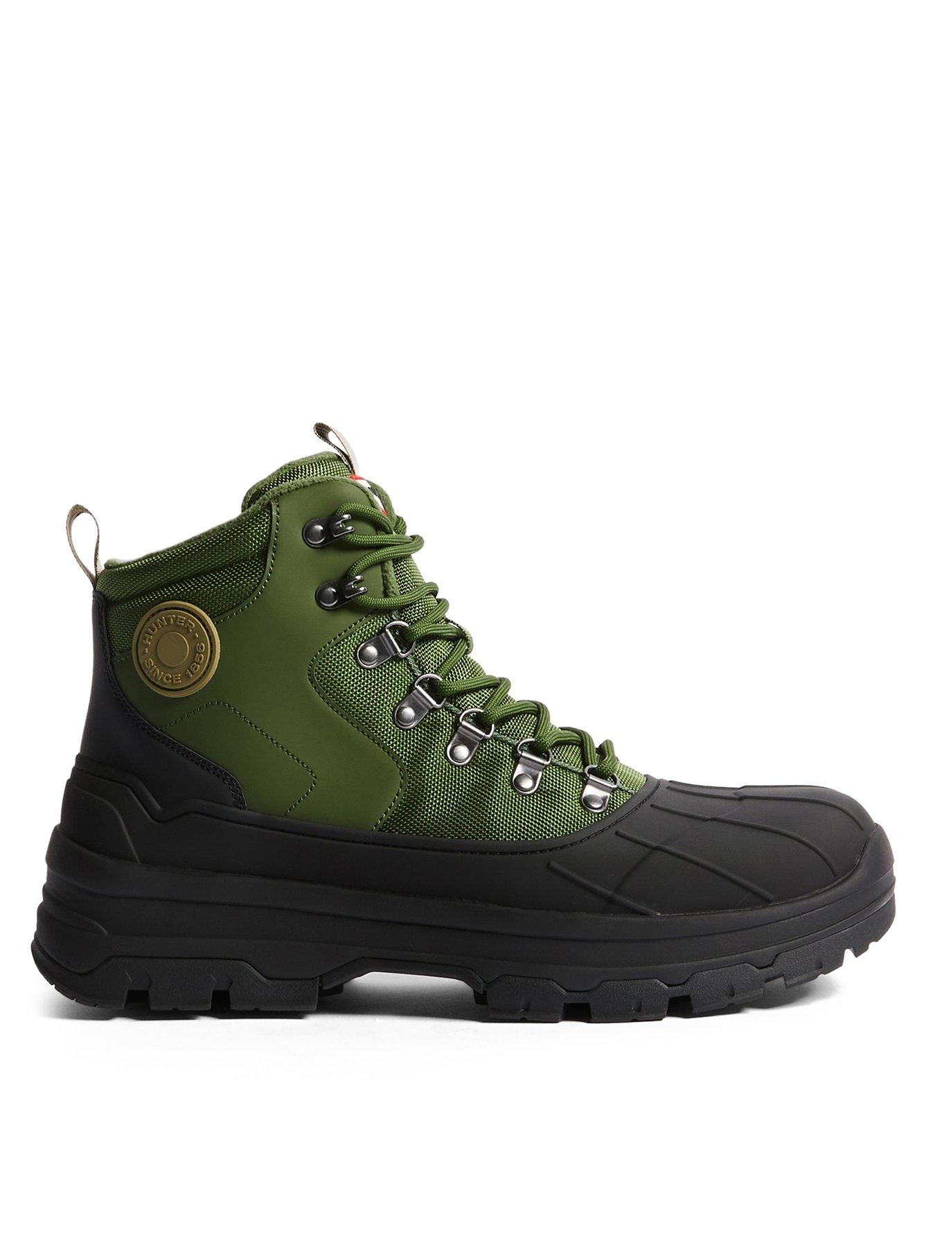 Hunter Explorer Duck Boot Green littlewoods