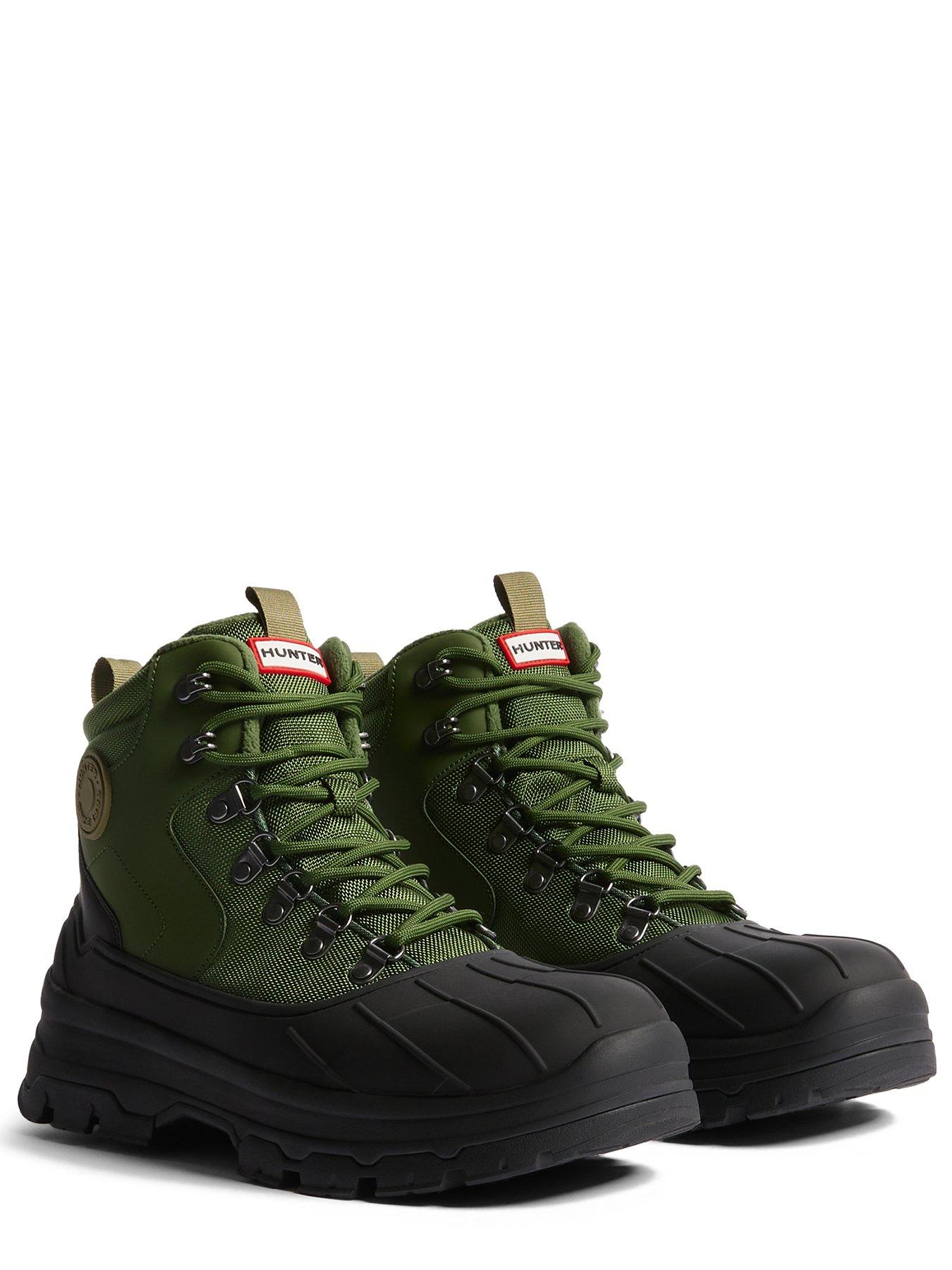 Hunter Explorer Duck Boot Green littlewoods