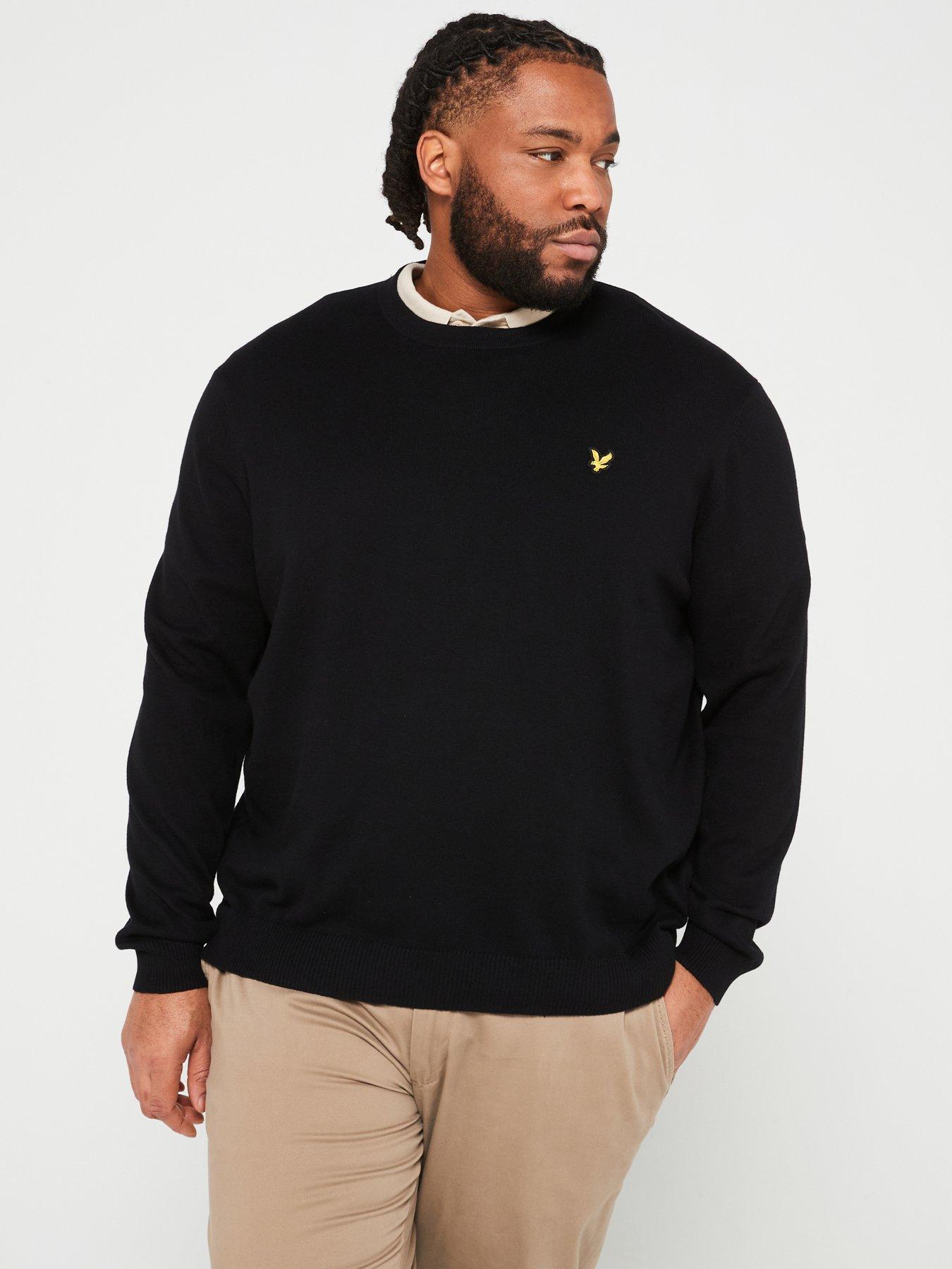 Mens black clearance cotton jumper