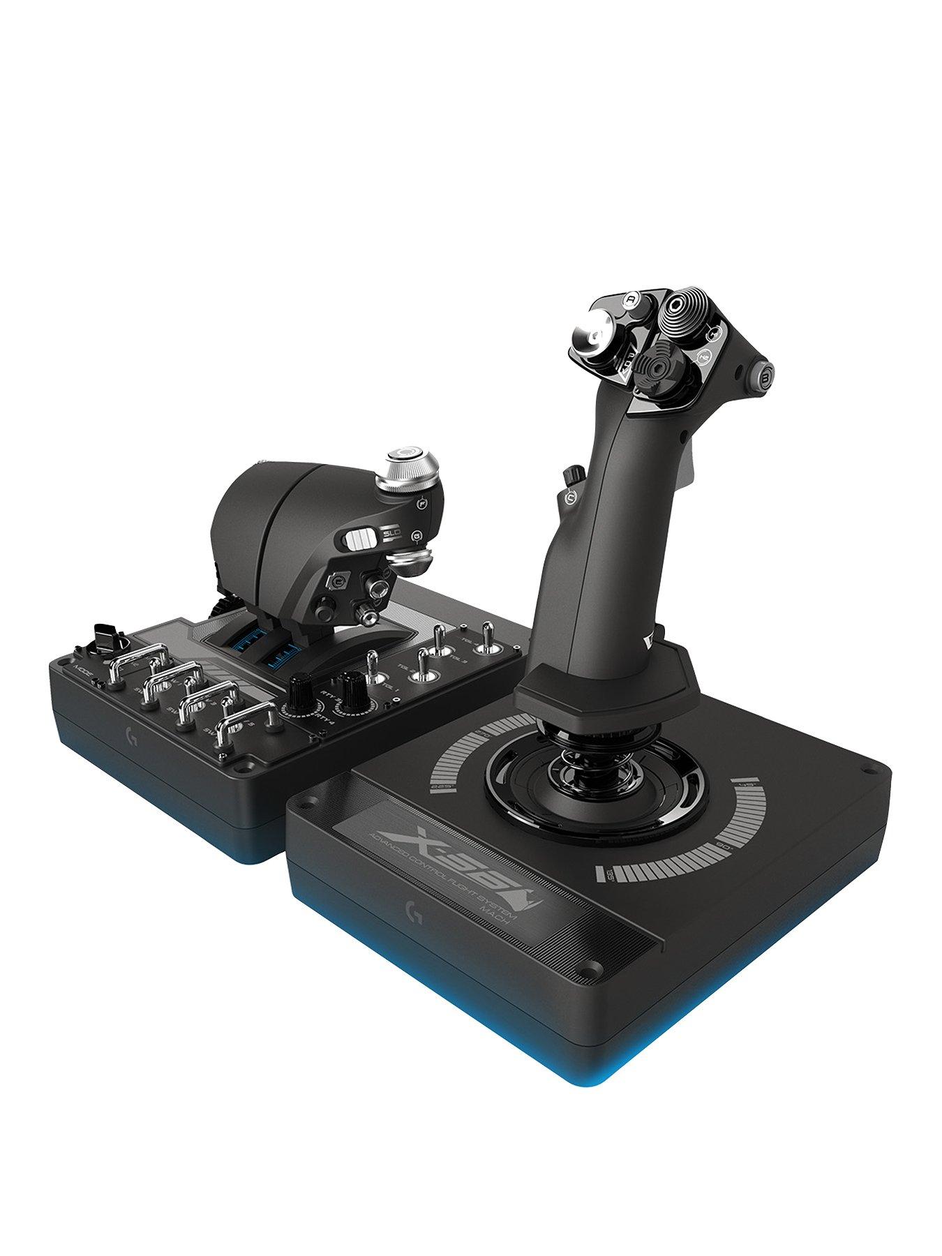 LogitechG X56 Rhino HOTAS Advanced PC Flight Control | littlewoods.com