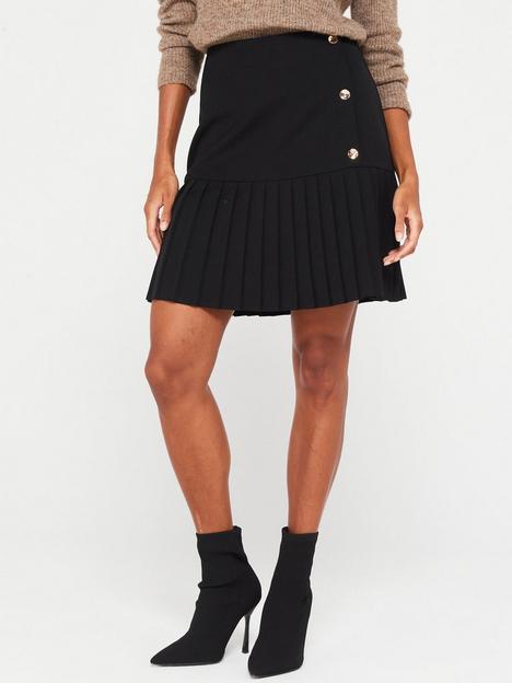v-by-very-pleated-mini-skirt