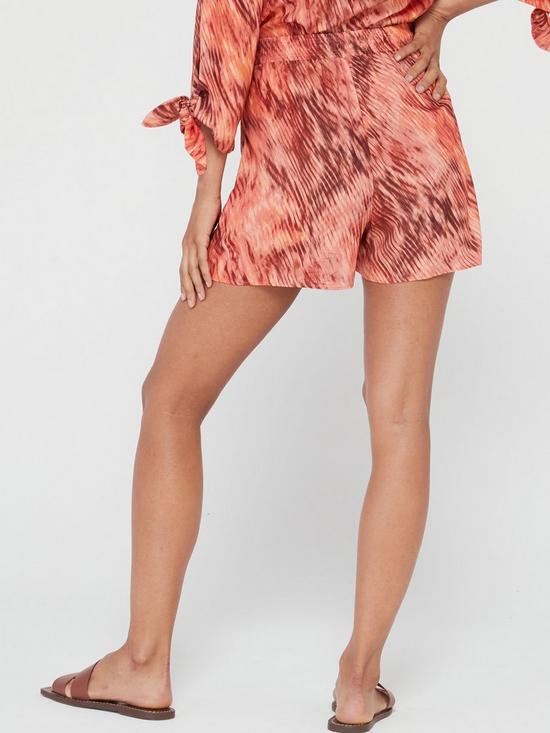 stillFront image of v-by-very-printed-soft-shorts