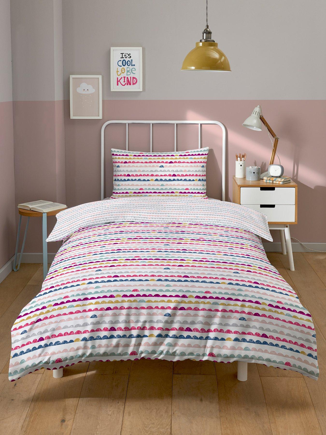 Image 1 of 2 of Copenhagen Home Mini Scandi Waves Duvet Cover Set - Multi