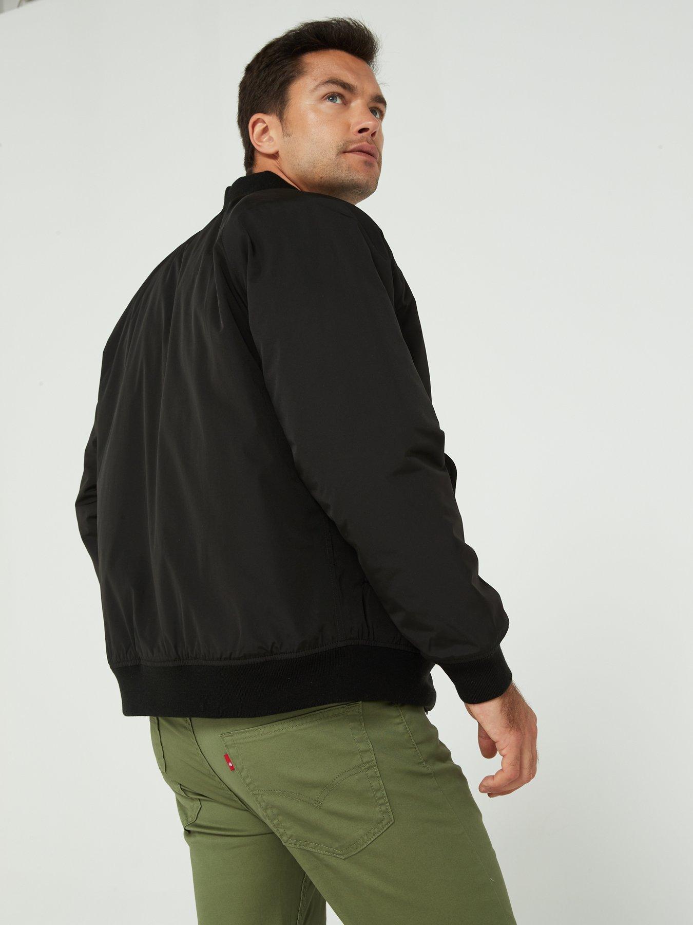 Levi's Filbert Flight Harrington Jacket Black Littlewoods