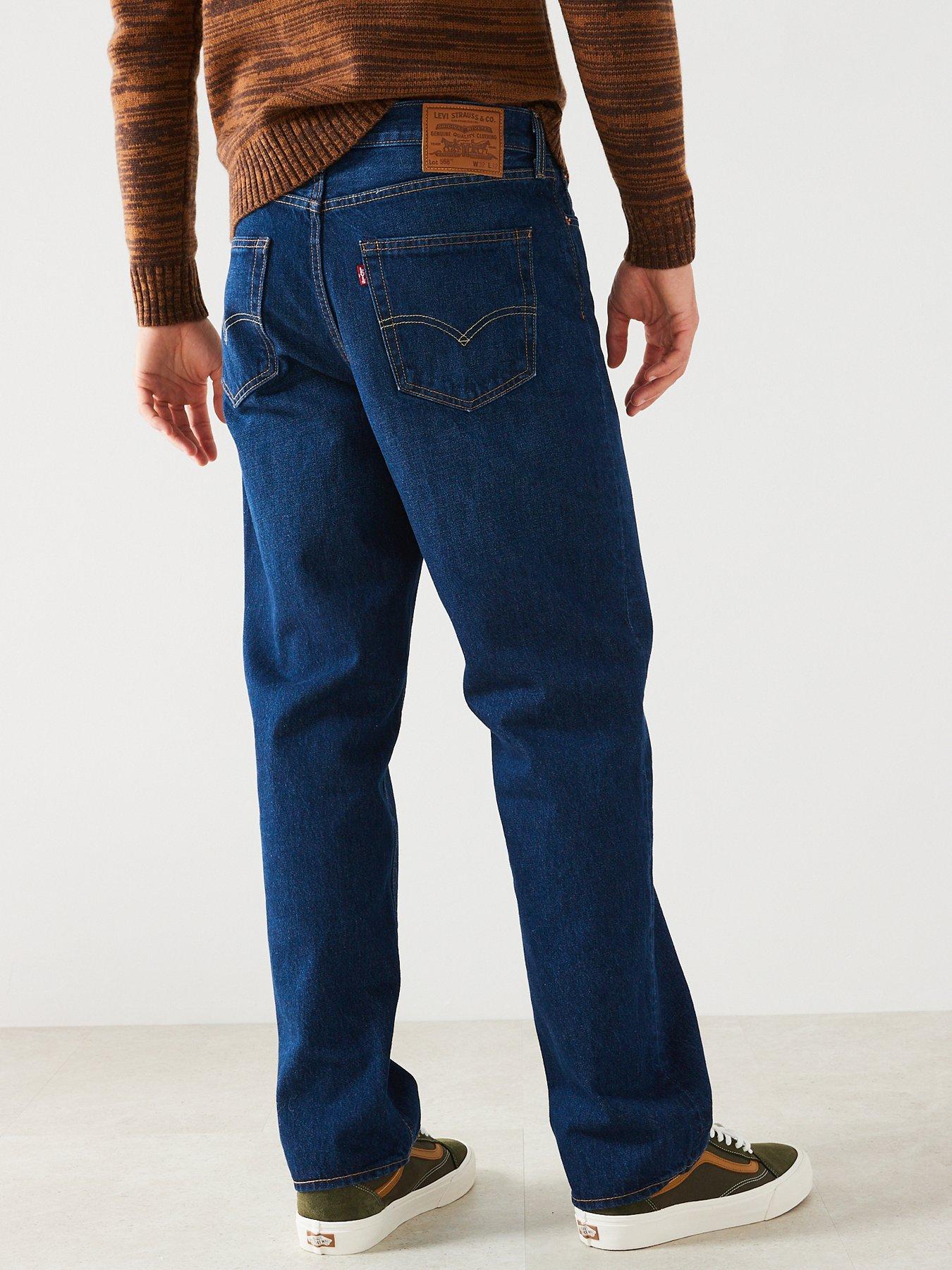 Levi's 568 Stay Loose Fit Jeans - Vivid Dreams - Dark Blue