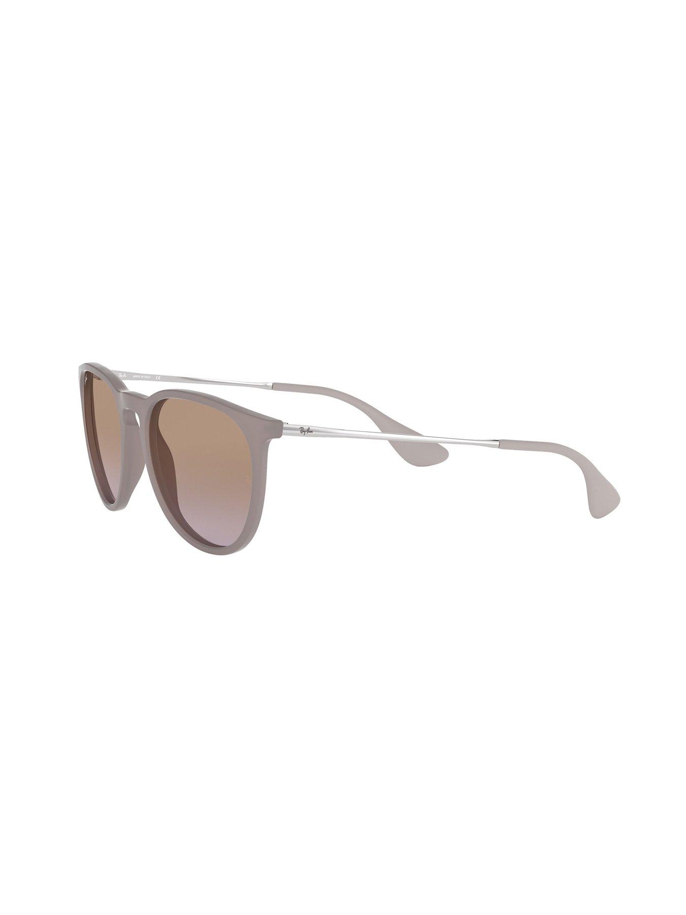 Image 4 of 4 of Ray-Ban Rubber Sand Frame Sunglasses - Beige