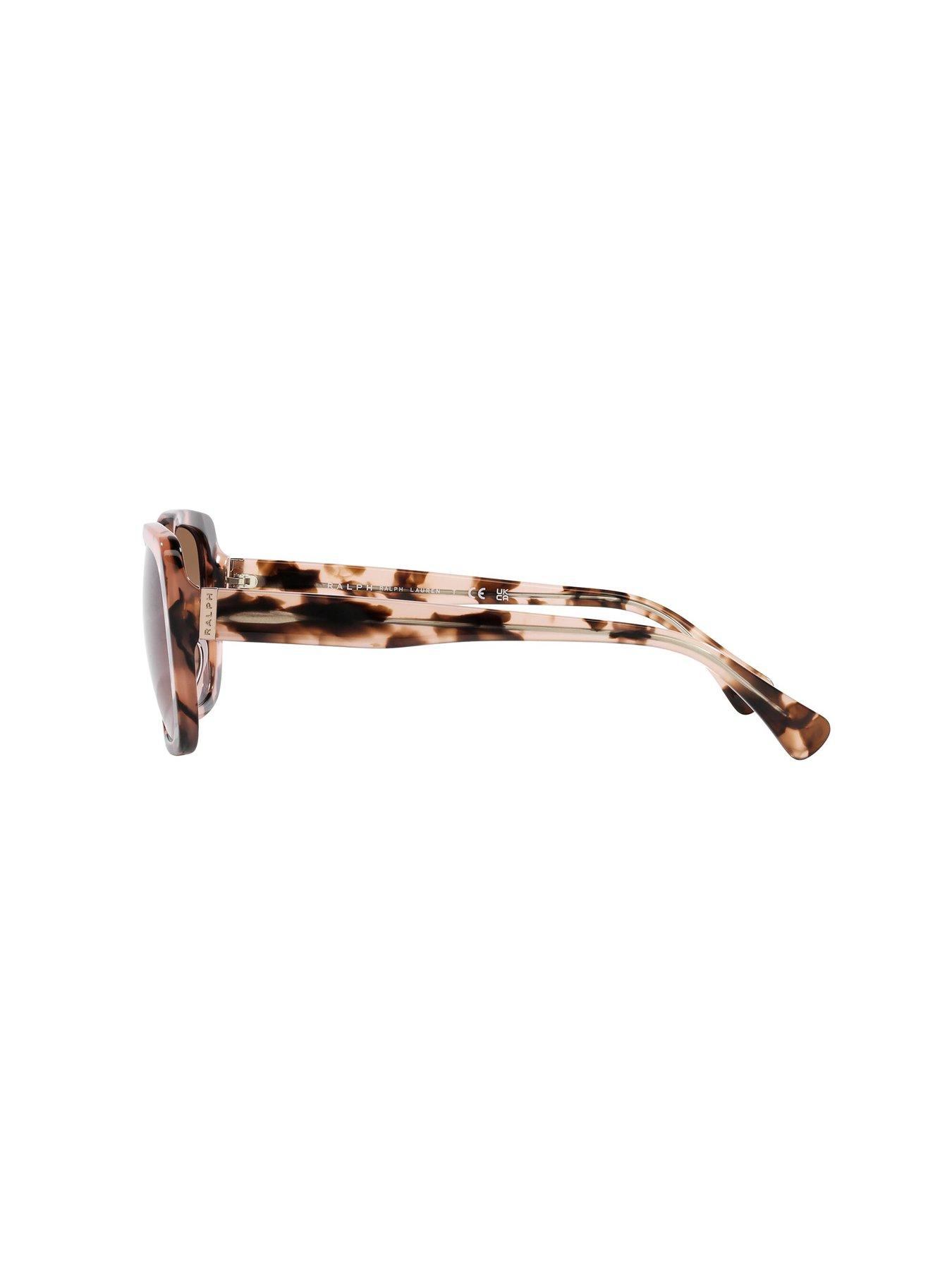 Image 2 of 4 of Ralph Rectangle Sunglasses - Brown