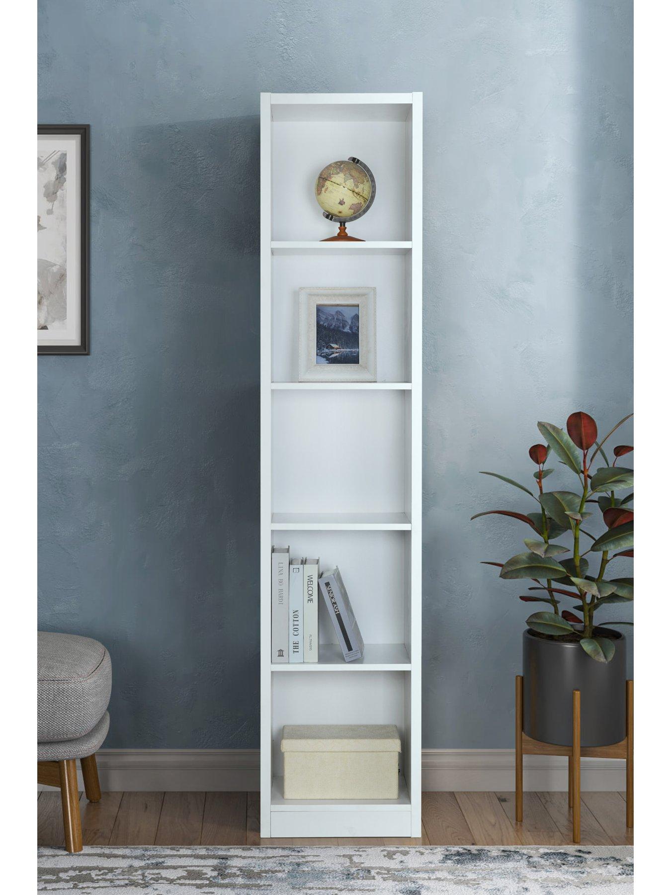 The Very Collection Metro Tall Bookcase - White - FSC® Certified