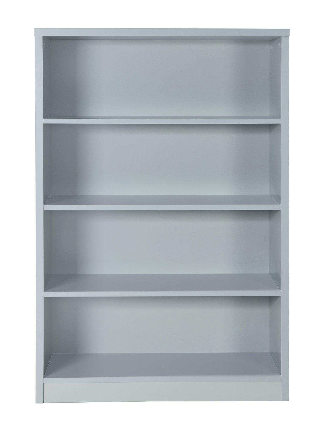 Image 6 of 7 of The Very Collection Metro 3 Piece Storage Bookcase Package - Grey&nbsp;- FSC&reg; Certified