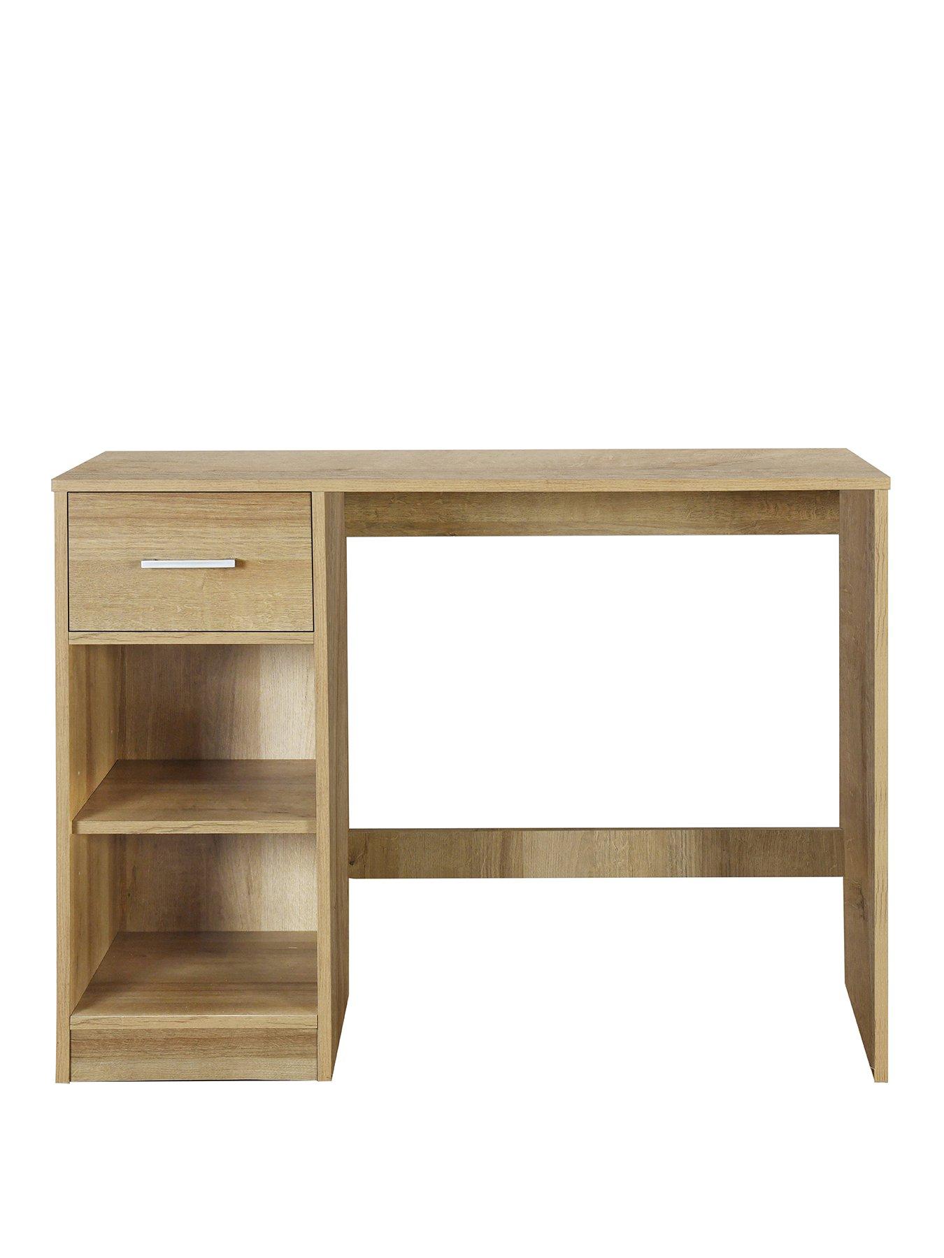 Image 2 of 6 of Very Home Metro Desk - Oak - FSC&reg; Certified