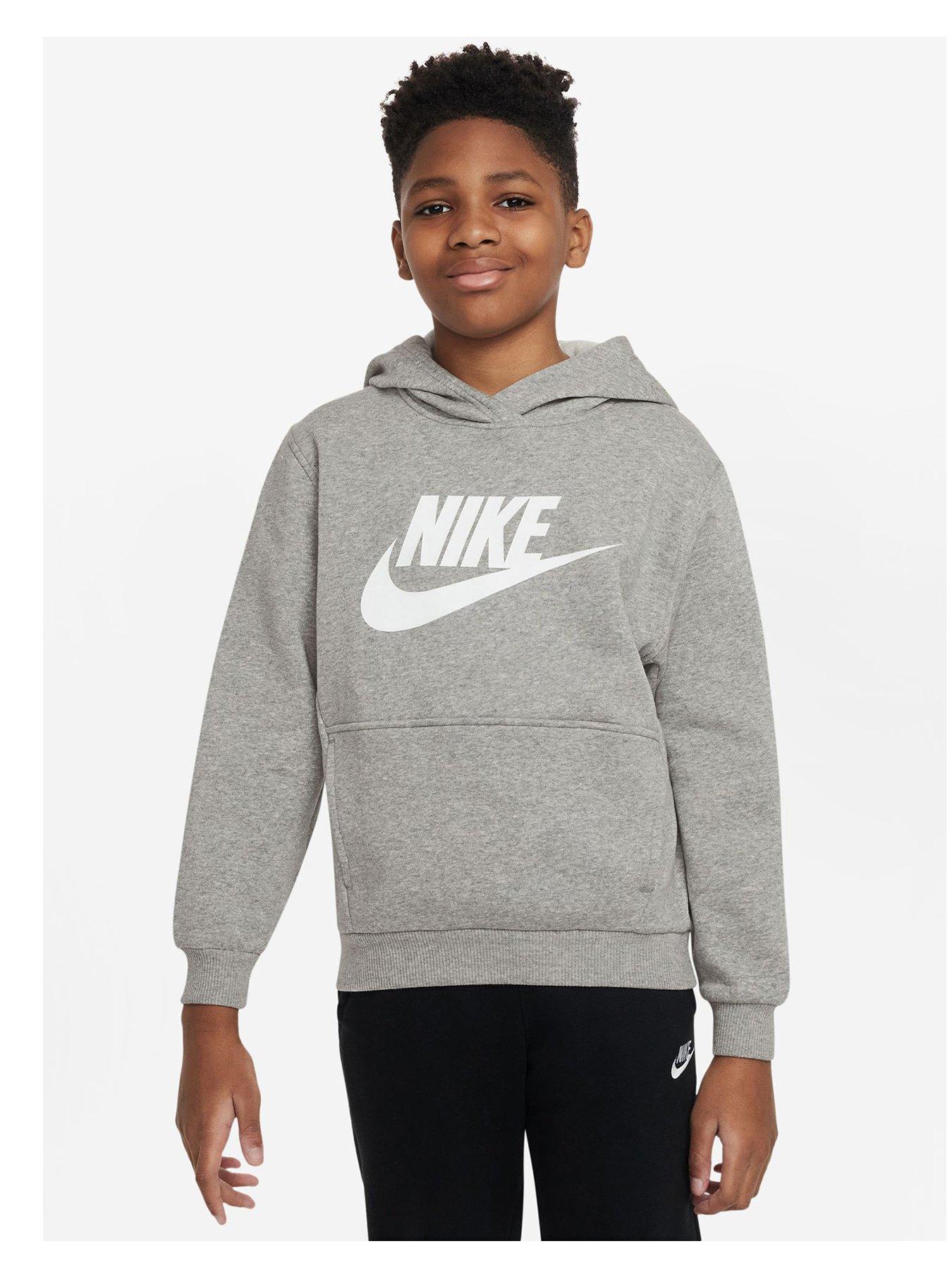 Nike gray sweater online