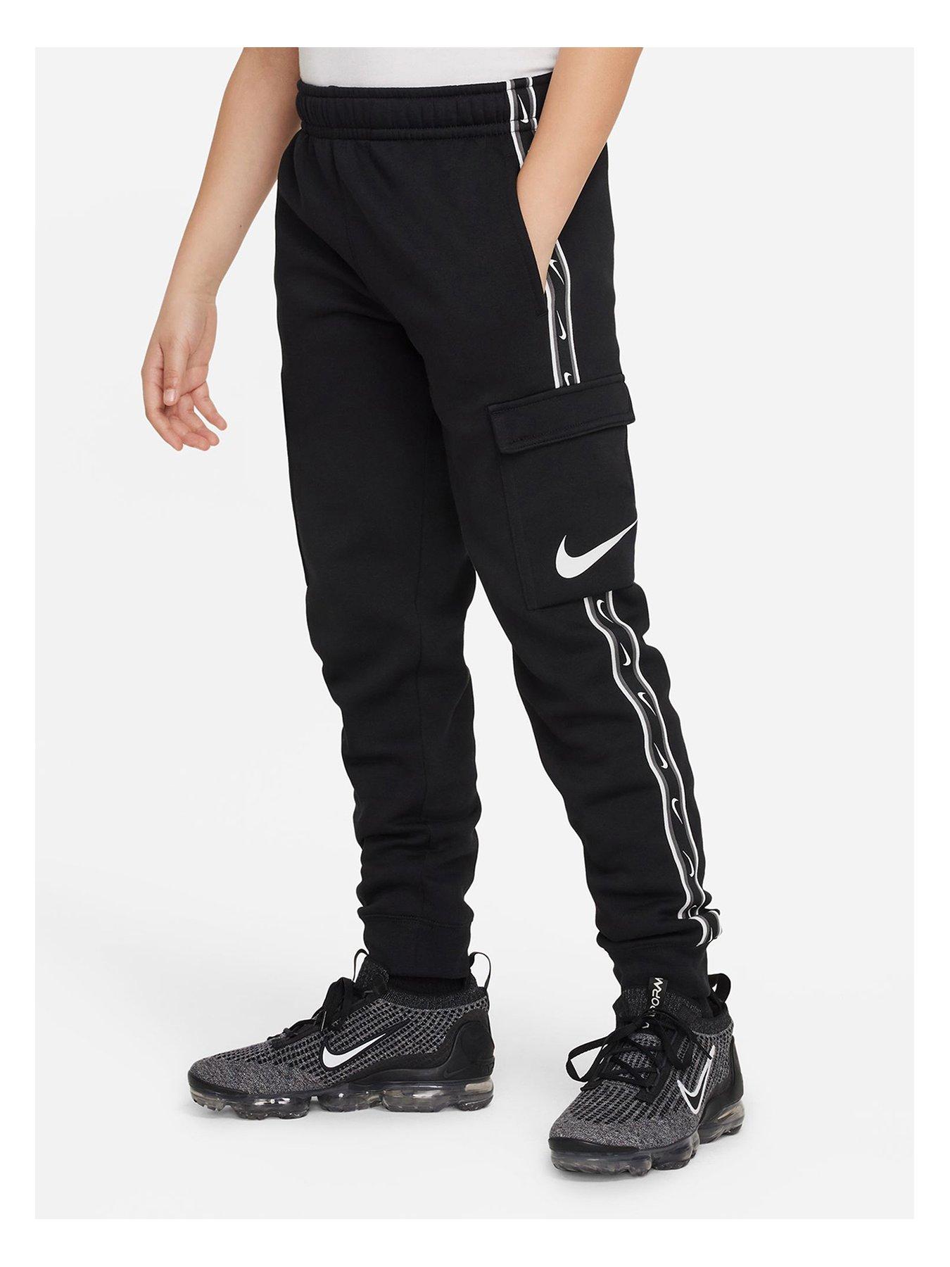 Boys black 2025 nike joggers