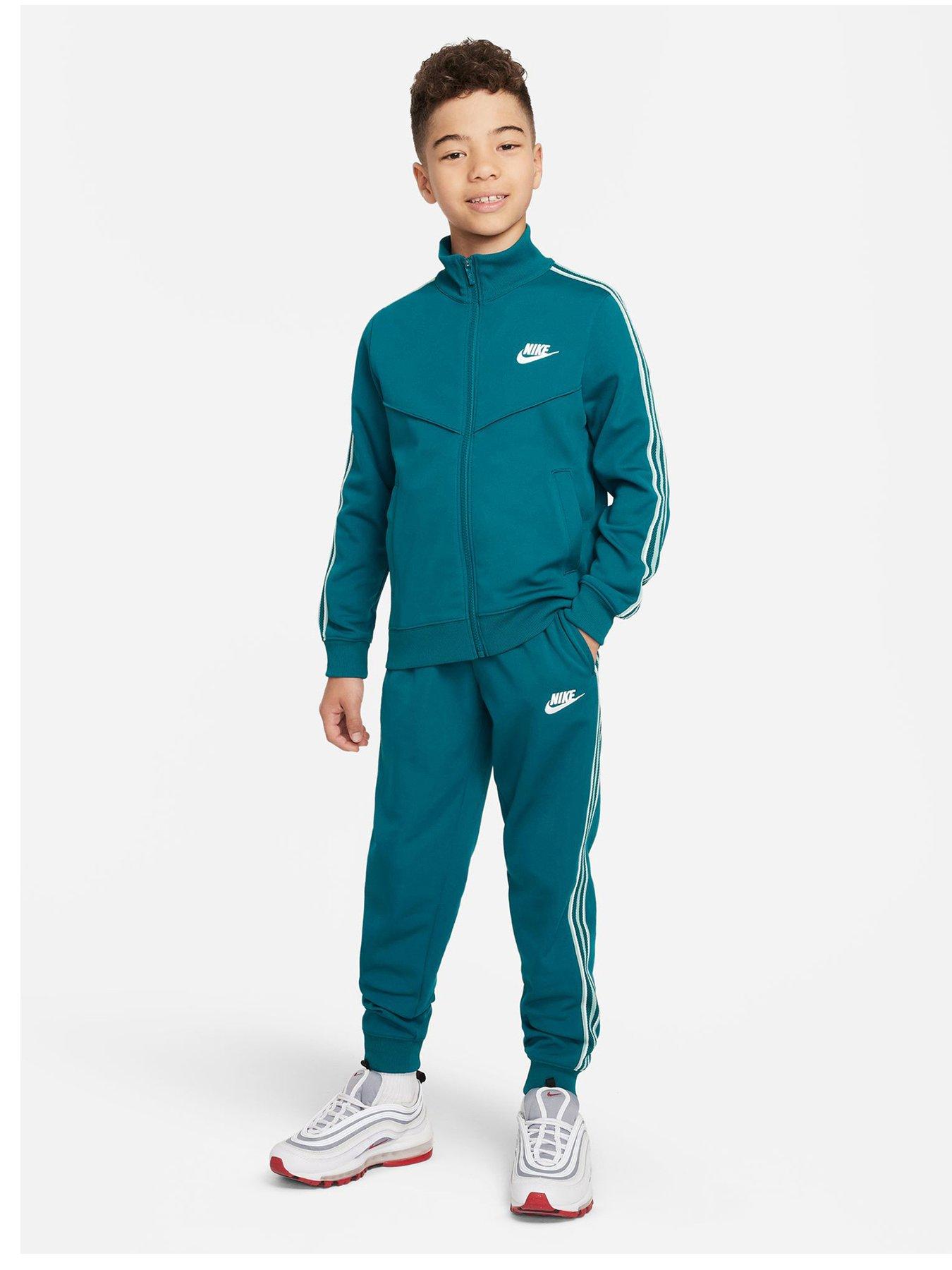 Nike poly cheap taped tracksuit