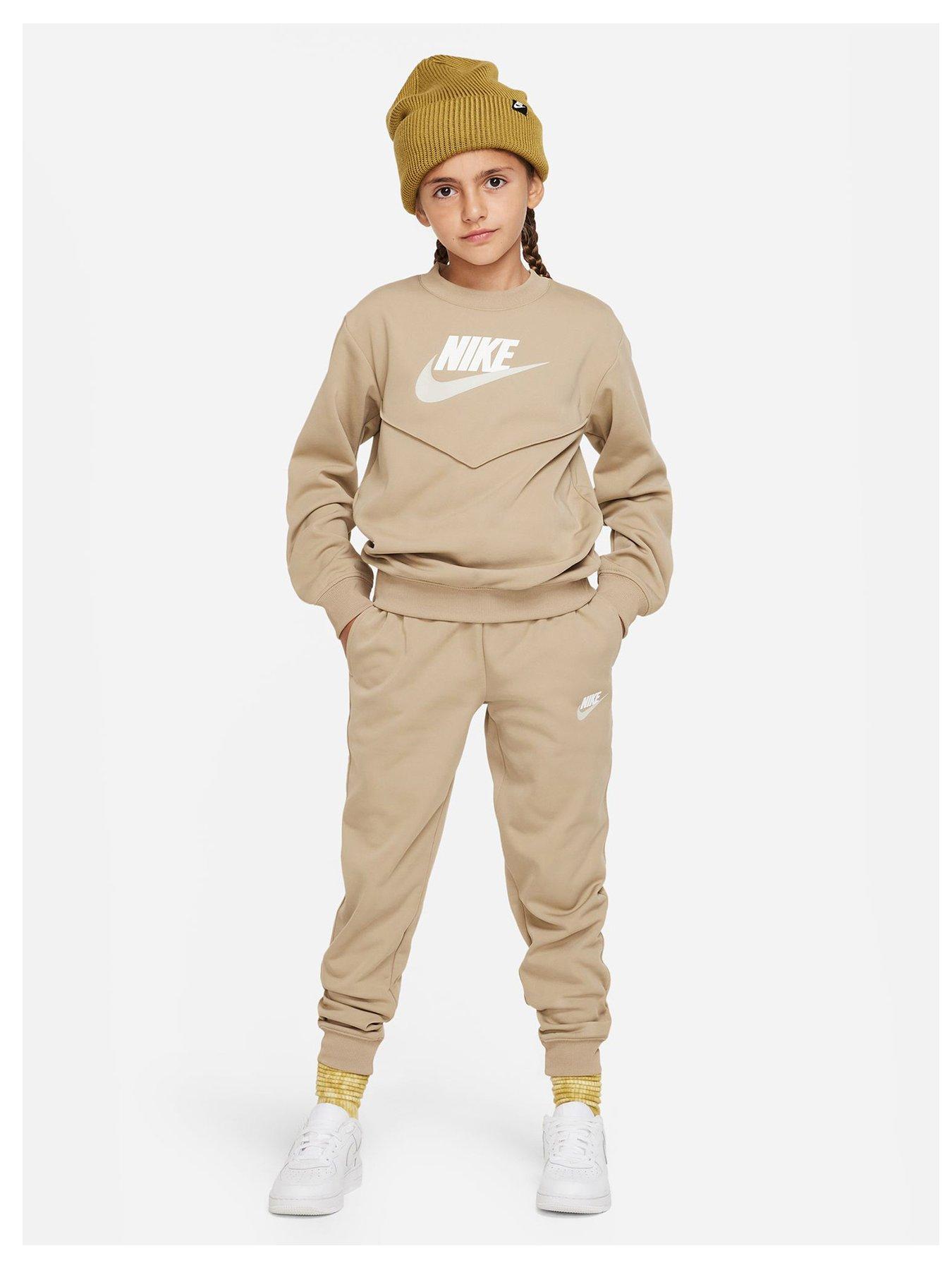 Womens nike khaki on sale tracksuit