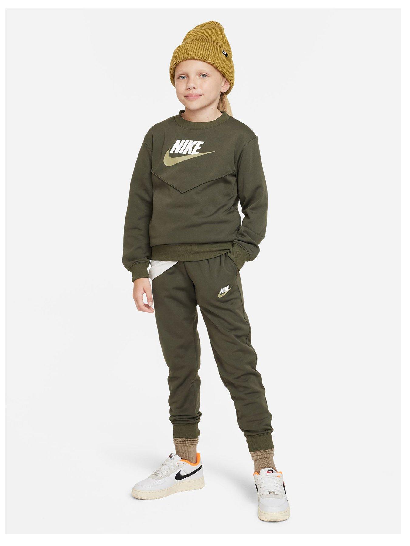 Khaki cheap boys tracksuit