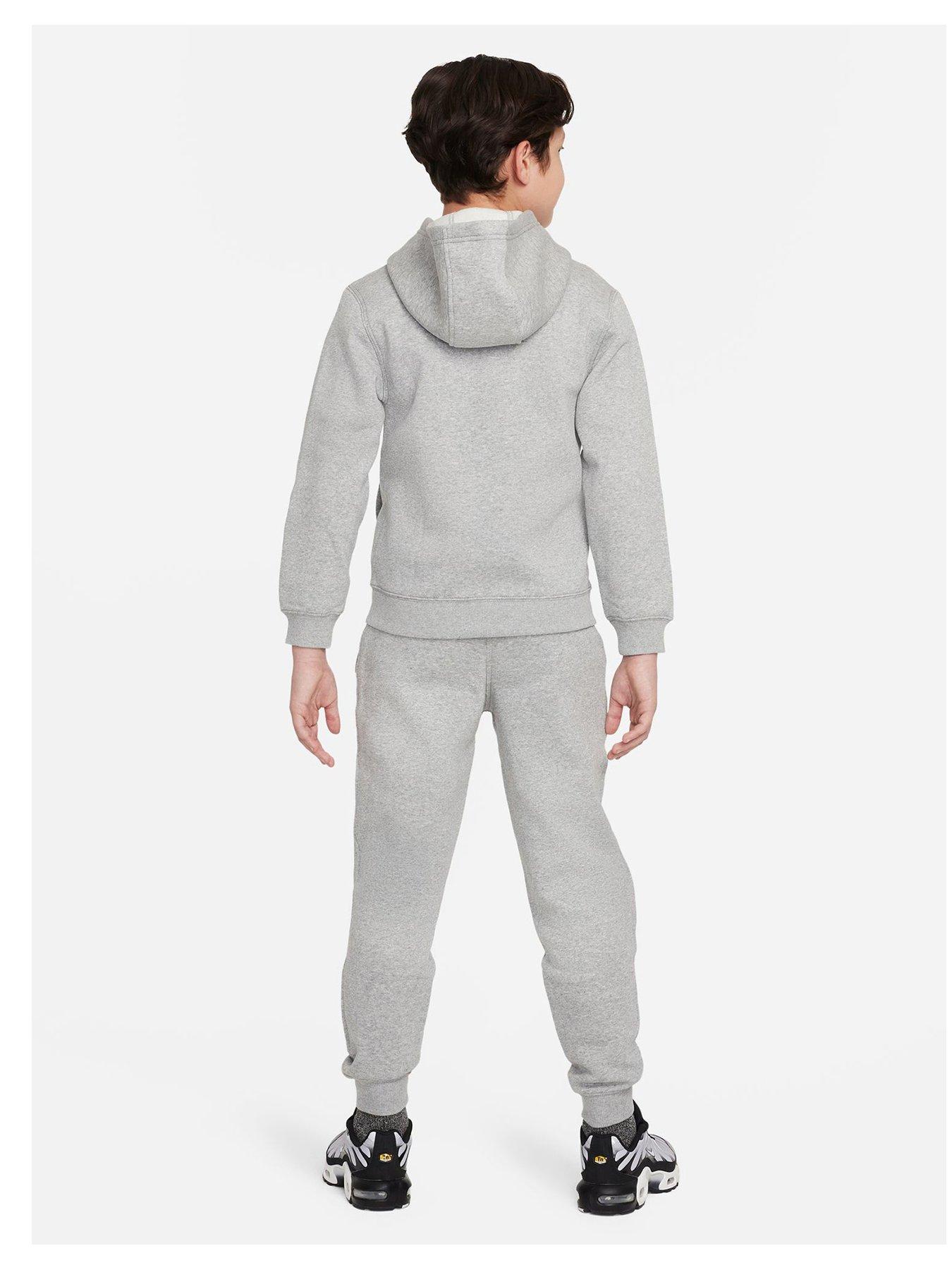 Nike grey cheap club tracksuit