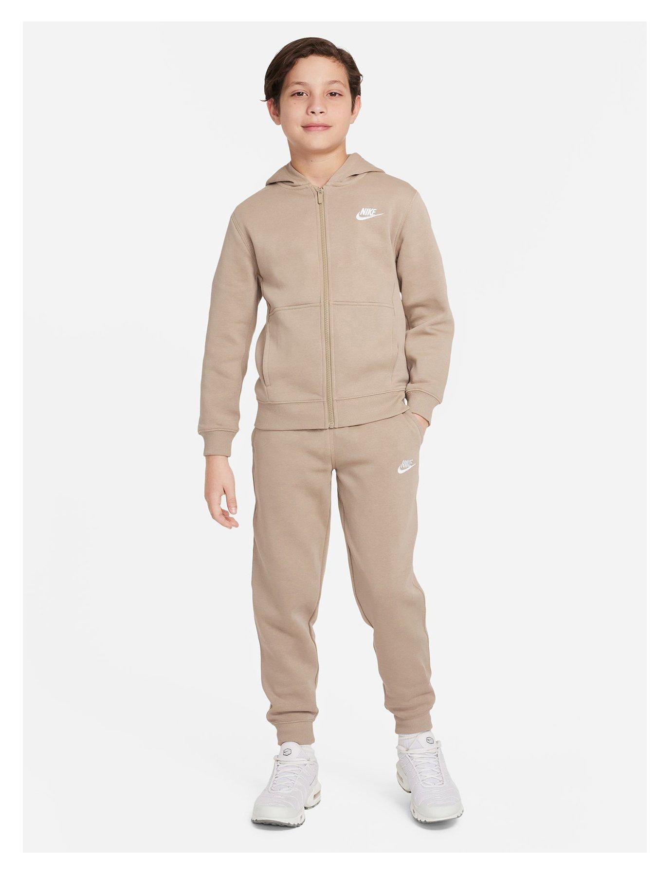 Khaki nike clearance tracksuit