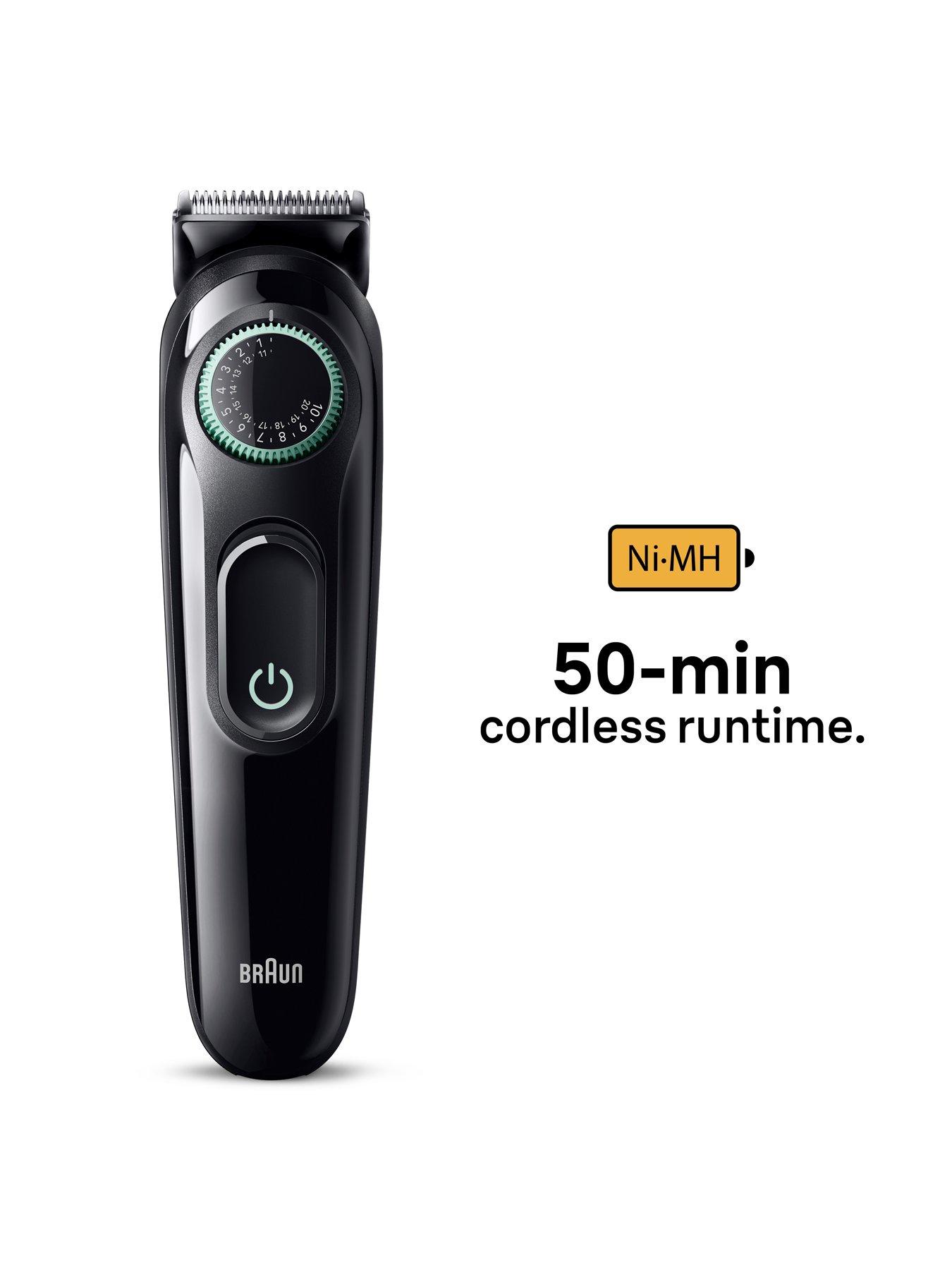 Image 5 of 7 of Braun Beard Trimmer Series 3 BT3411, Trimmer For Men With 50-min Runtime
