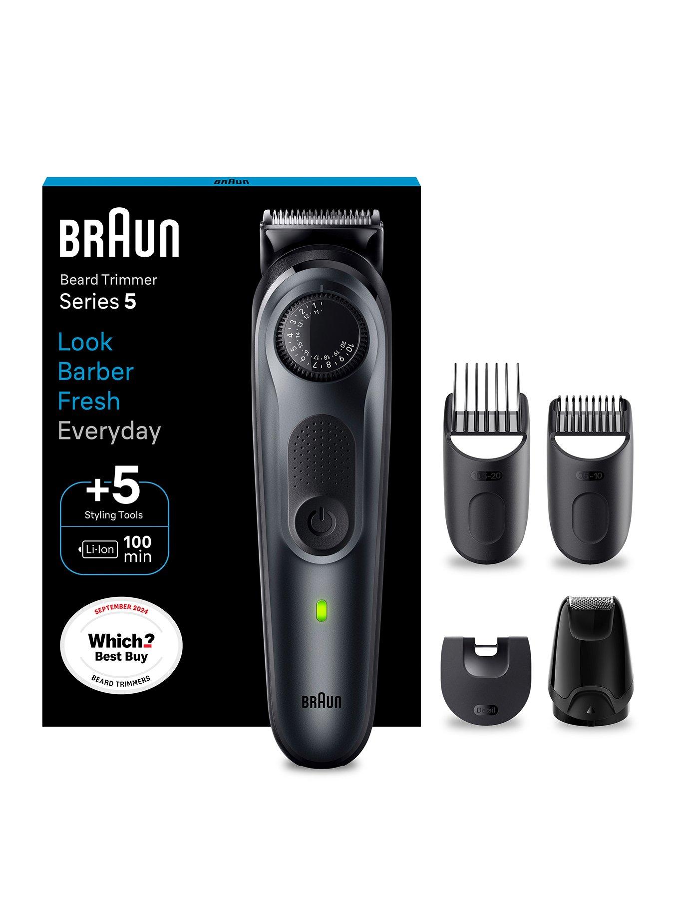undefined Beard Trimmer Series 5 BT5420, Trimmer For Men With Styling Tools And 100-min Runtime
