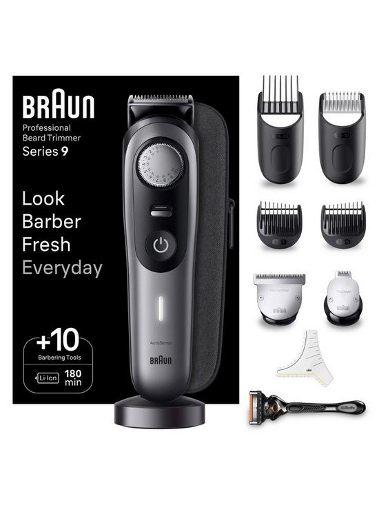stillFront image of braun-beard-trimmer-series-9-bt9420-trimmer-with-barber-tools-and-180-min-runtime